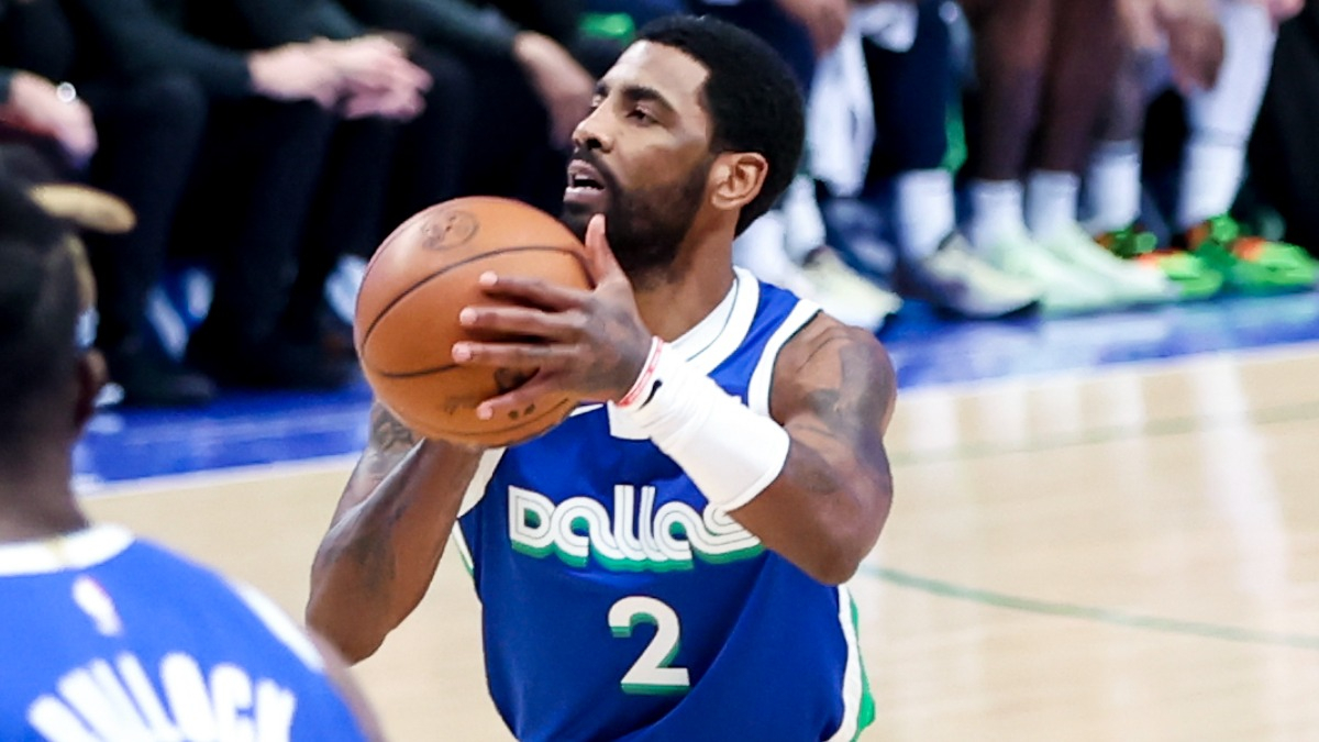 Dallas Mavericks guard Kyrie Irving