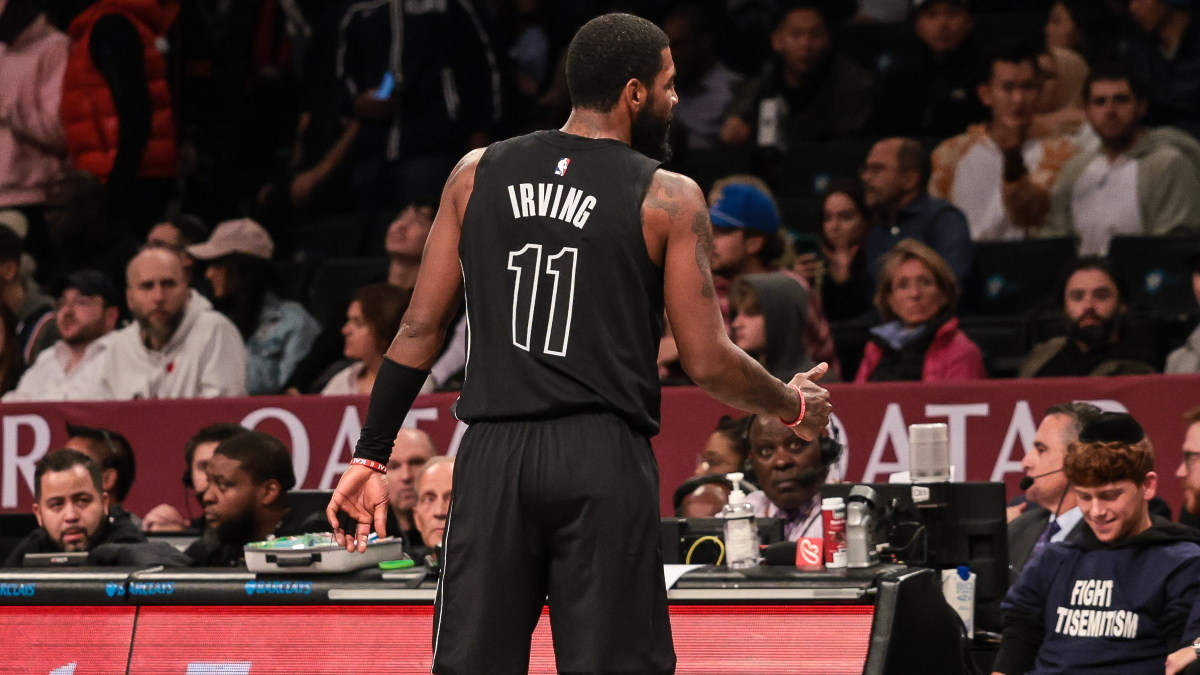Brooklyn Nets guard Kyrie Irving