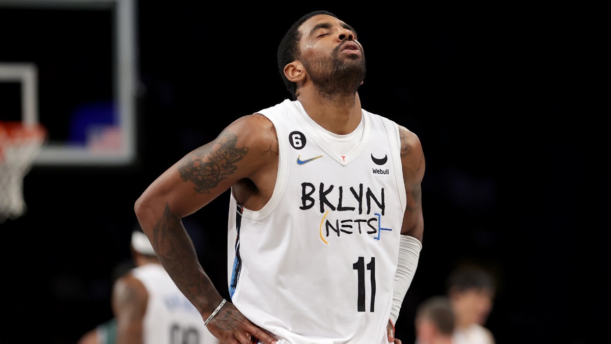Dallas Mavericks guard Kyrie Irving