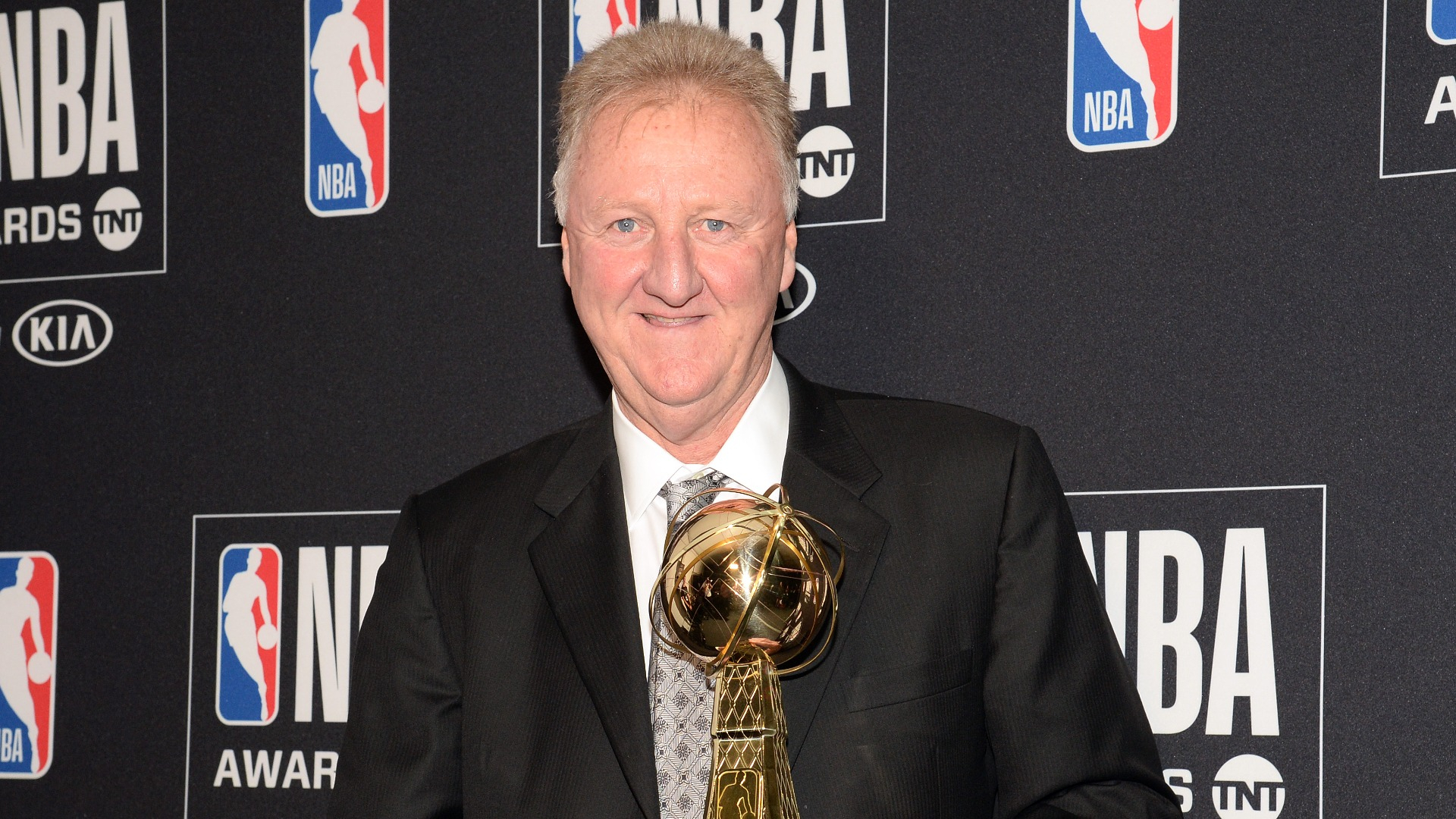 Boston Celtics legend Larry Brid