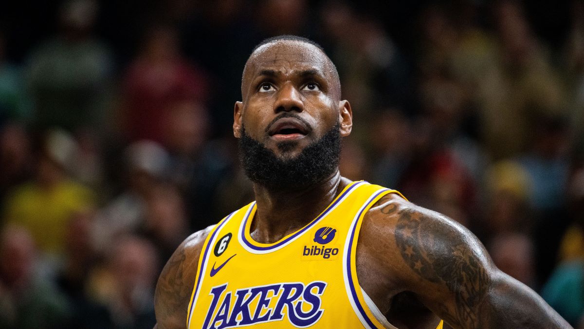 Los Angeles Lakers forward LeBron James