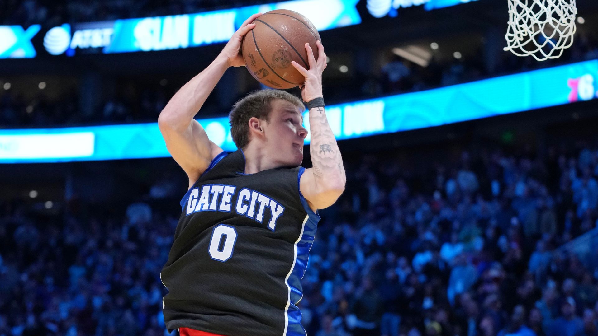 Philadelphia 76ers guard Mac McClung