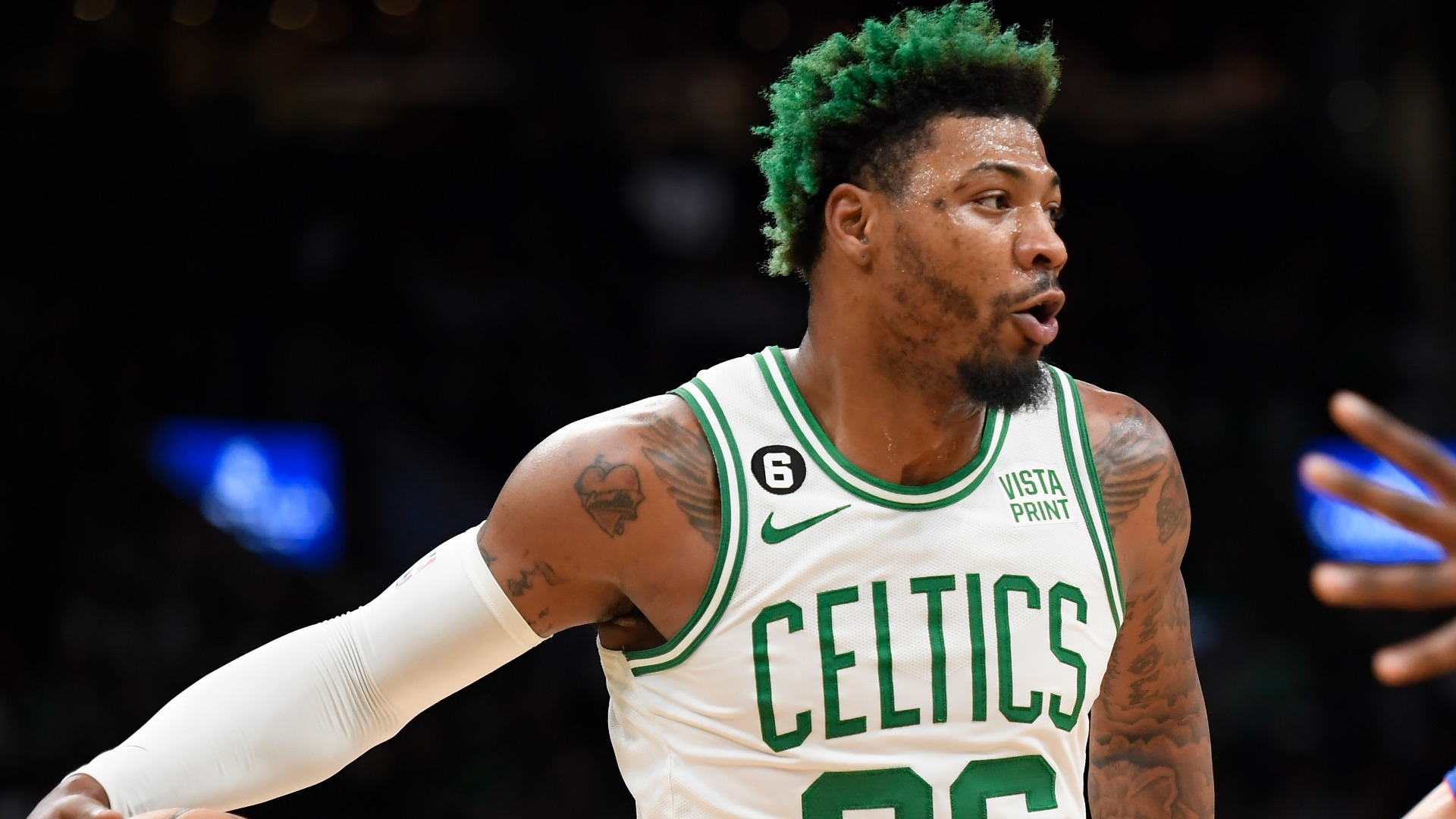 Boston Celtics guard Marcus Smart