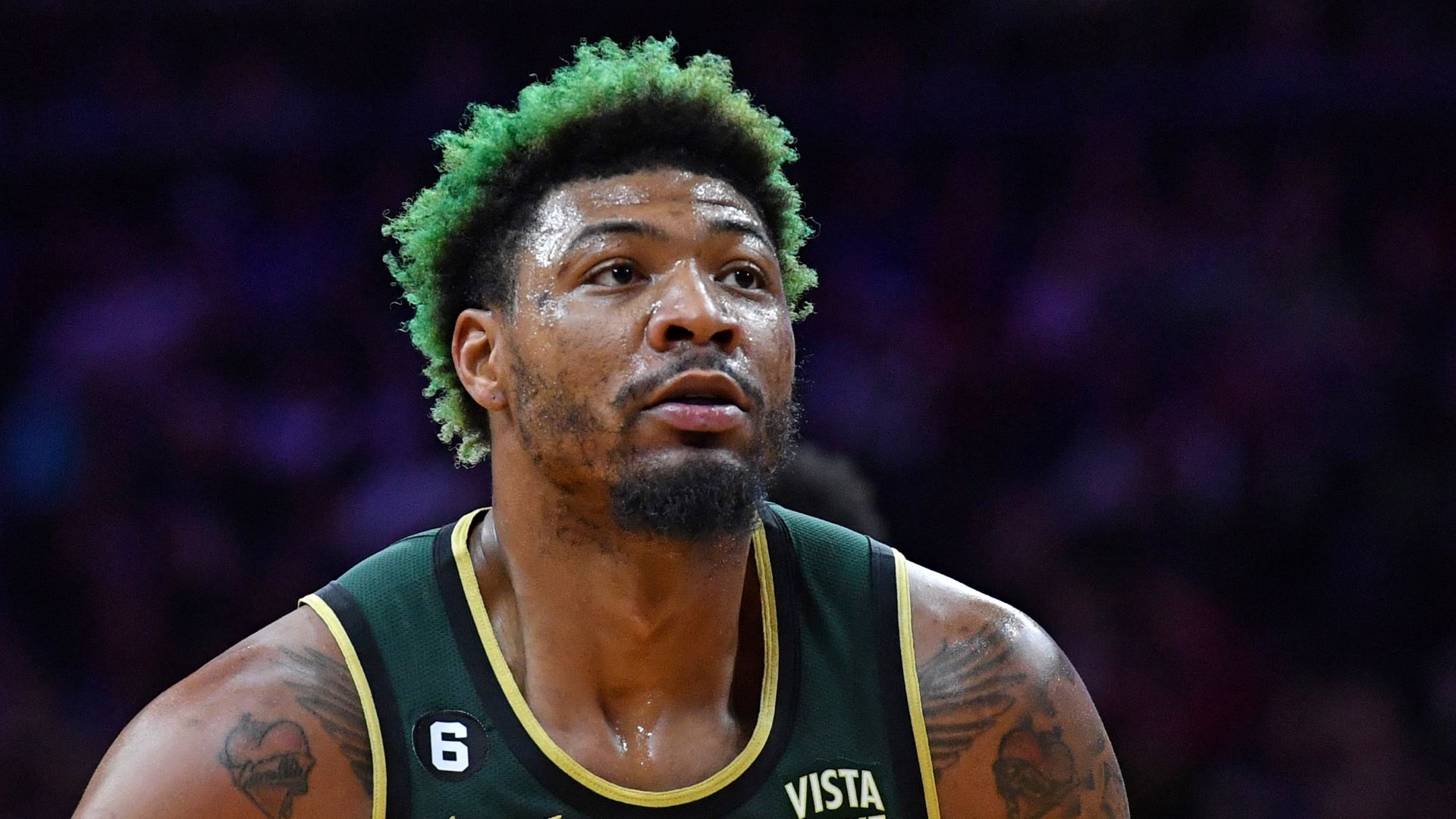 Boston Celtics guard Marcus Smart