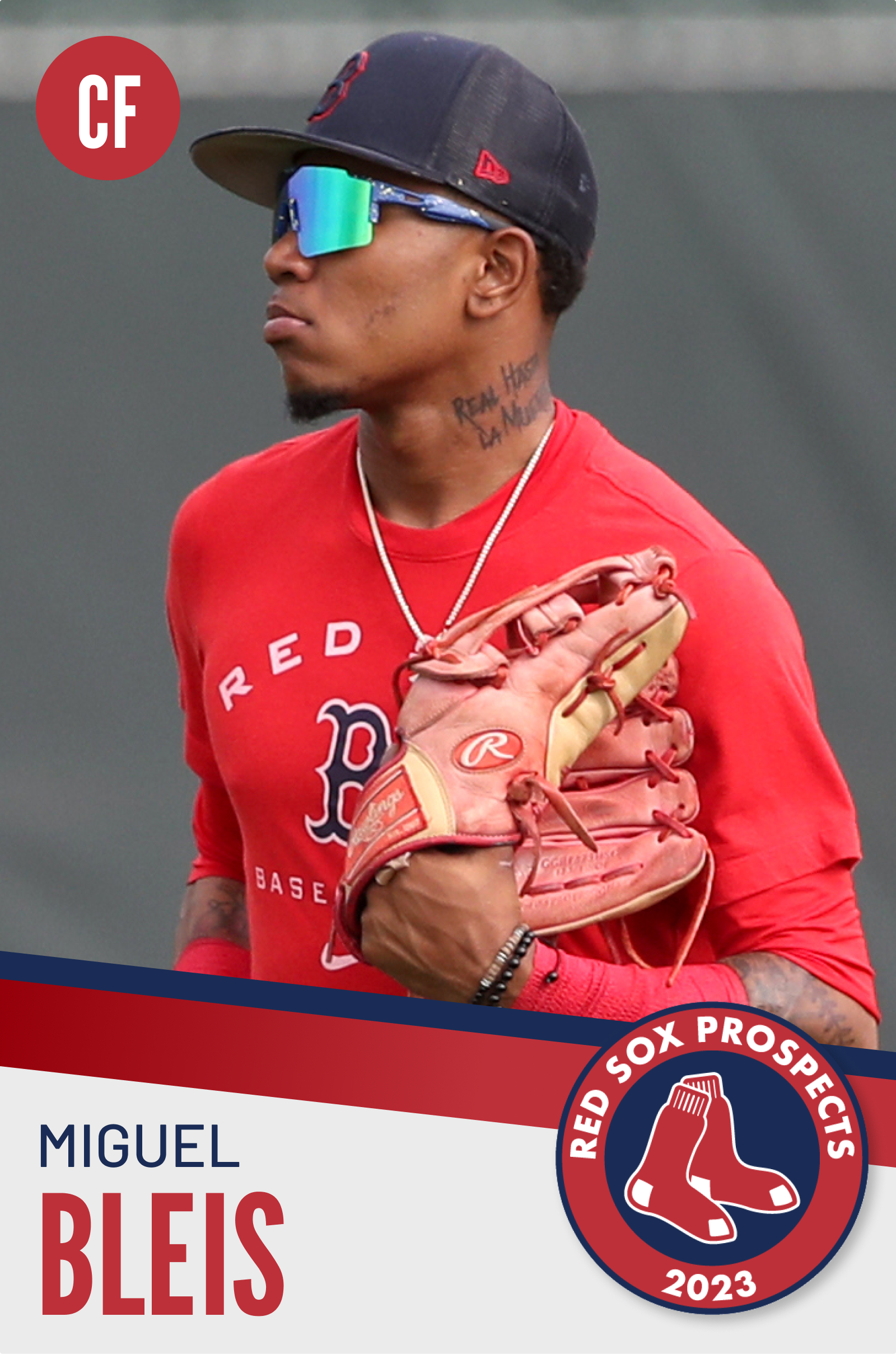 Boston Red Sox prospect Miguel Bleis