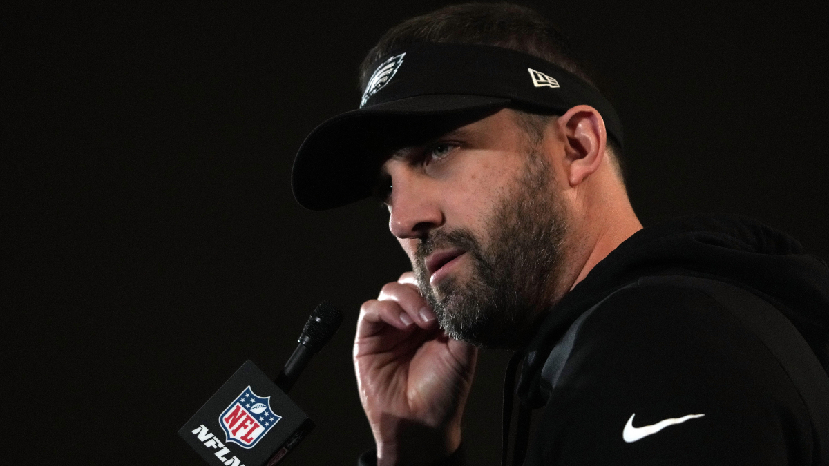 Philadelphia Eagles head coach Nick Sirianni