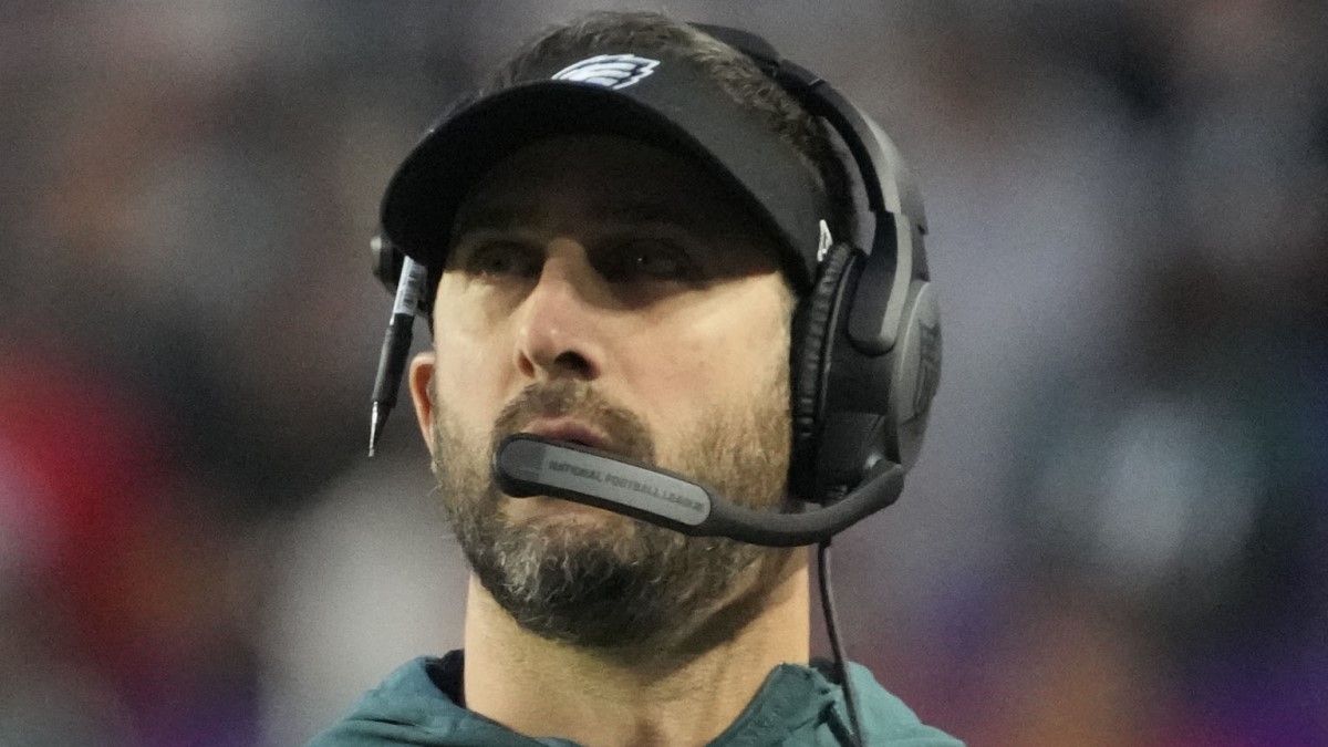 Philadelphia Eagles coach Nick Sirianni