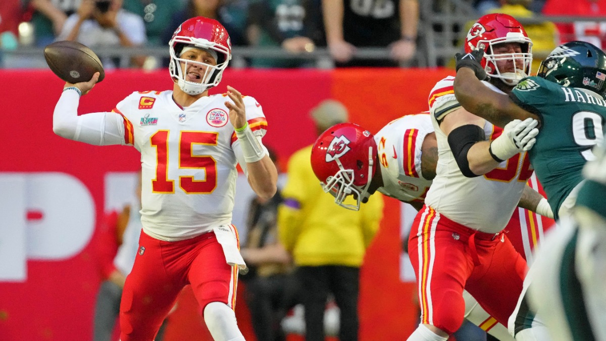 Kansas City Chiefs quarterback Patrick Mahomes