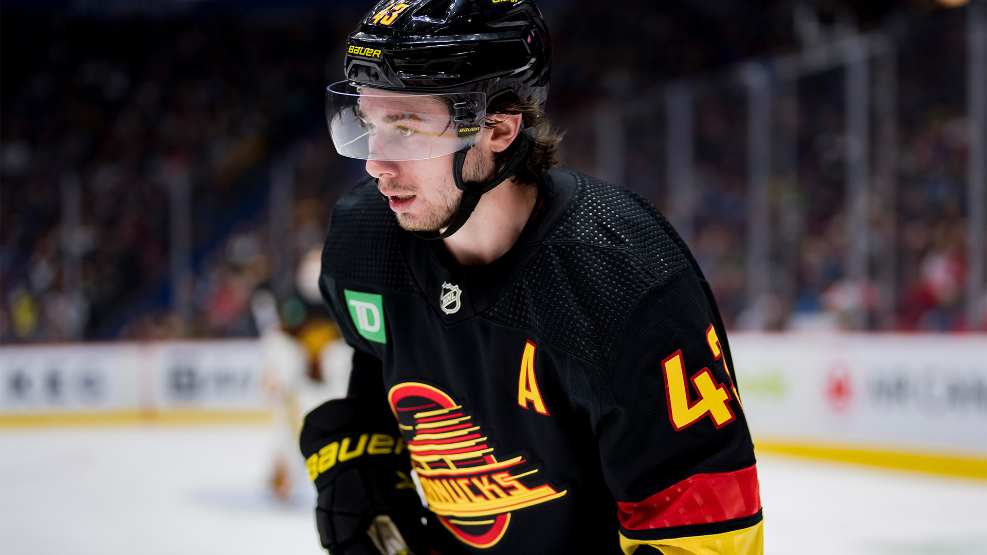 Vancouver Canucks defenseman Quinn Hughes