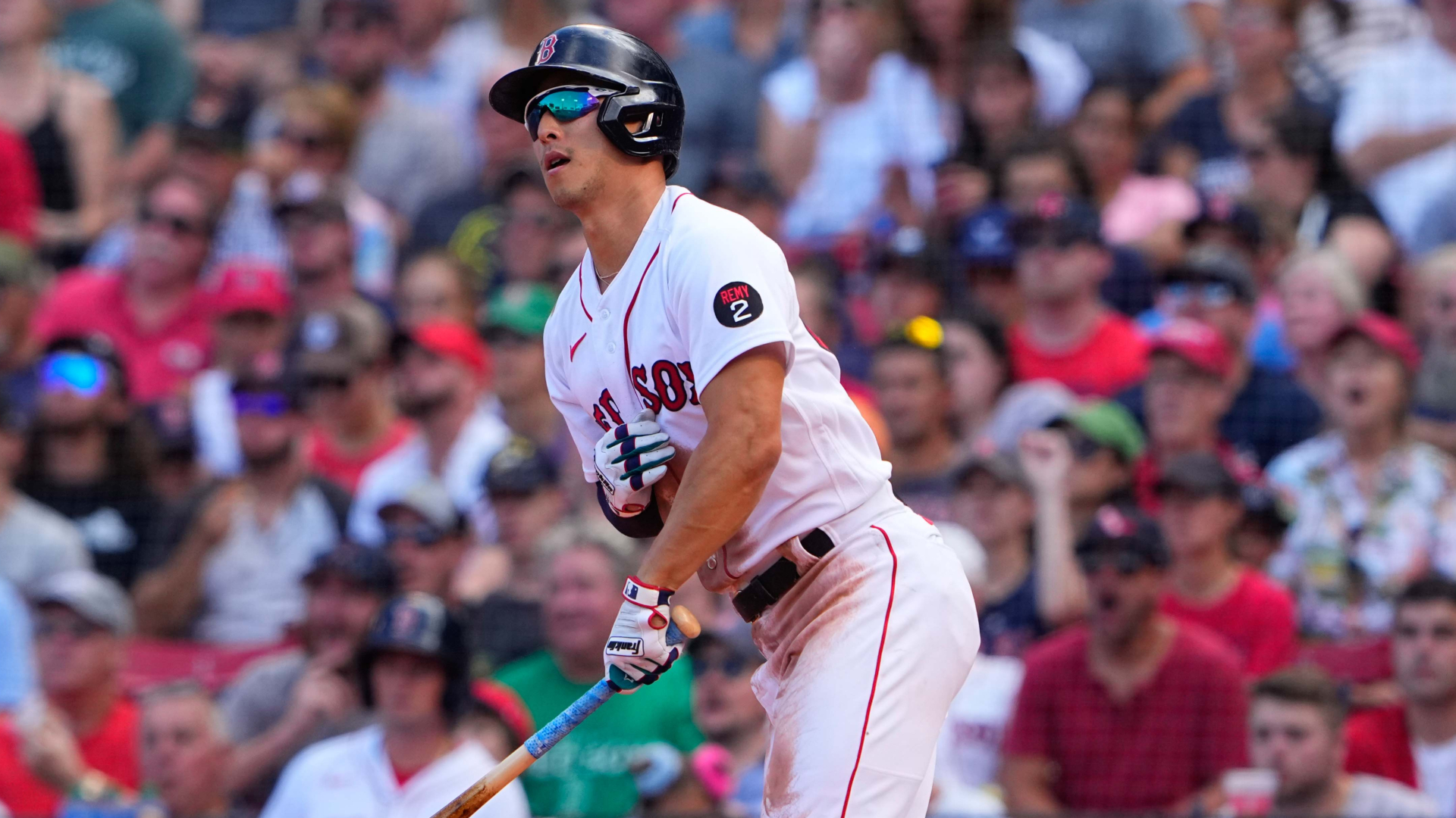Boston Red Sox outfielder Rob Refsnyder