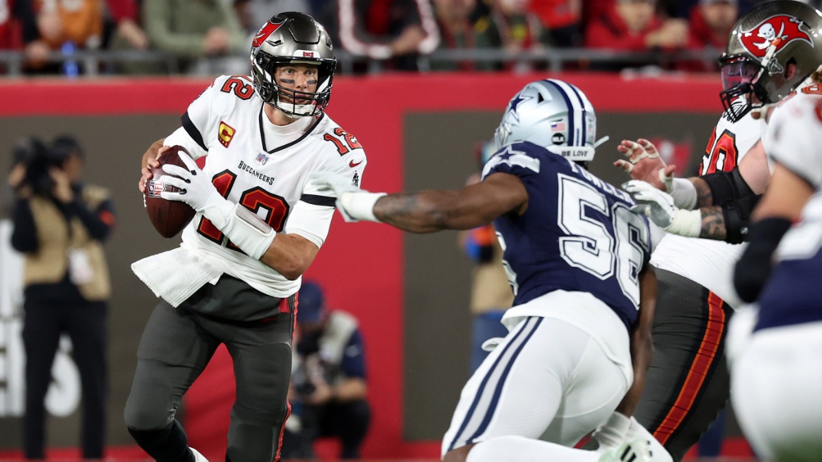Tampa Bay Buccaneers quarterback Tom Brady