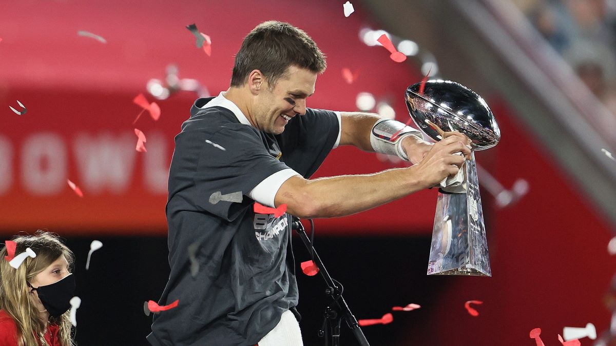 Former NFL quarterback Tom Brady