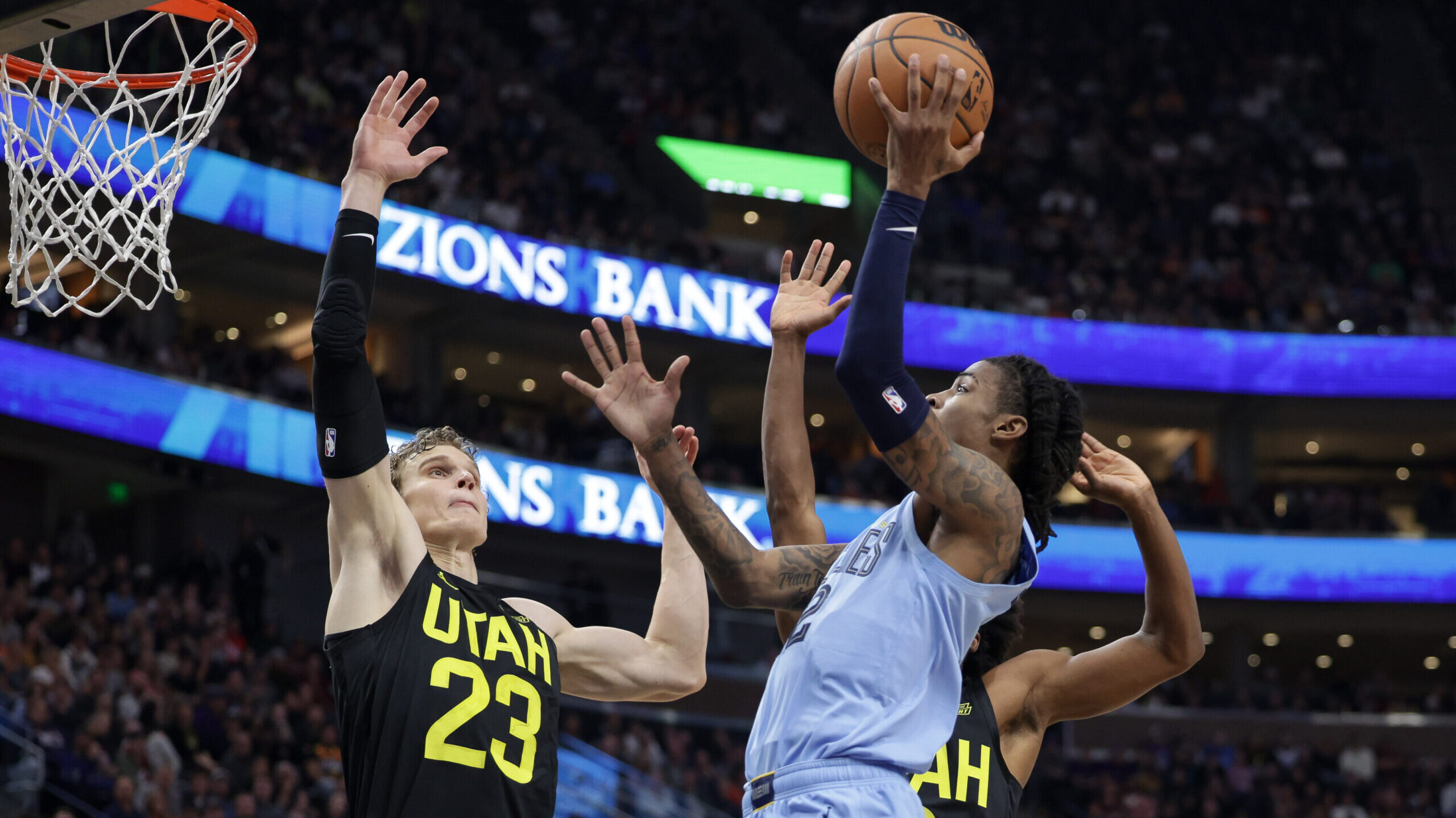 NBA: Memphis Grizzlies at Utah Jazz