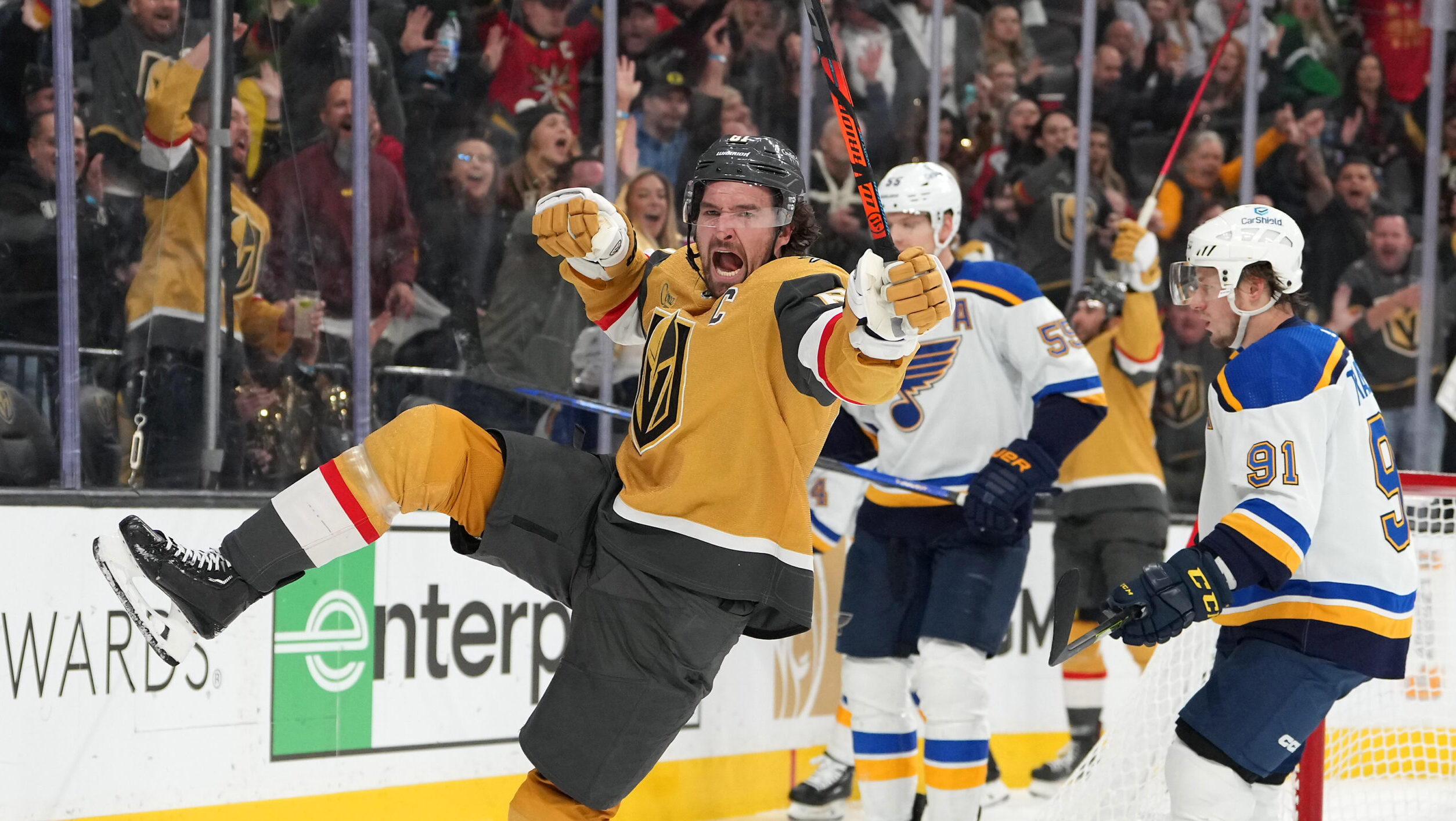 NHL: St. Louis Blues at Vegas Golden Knights