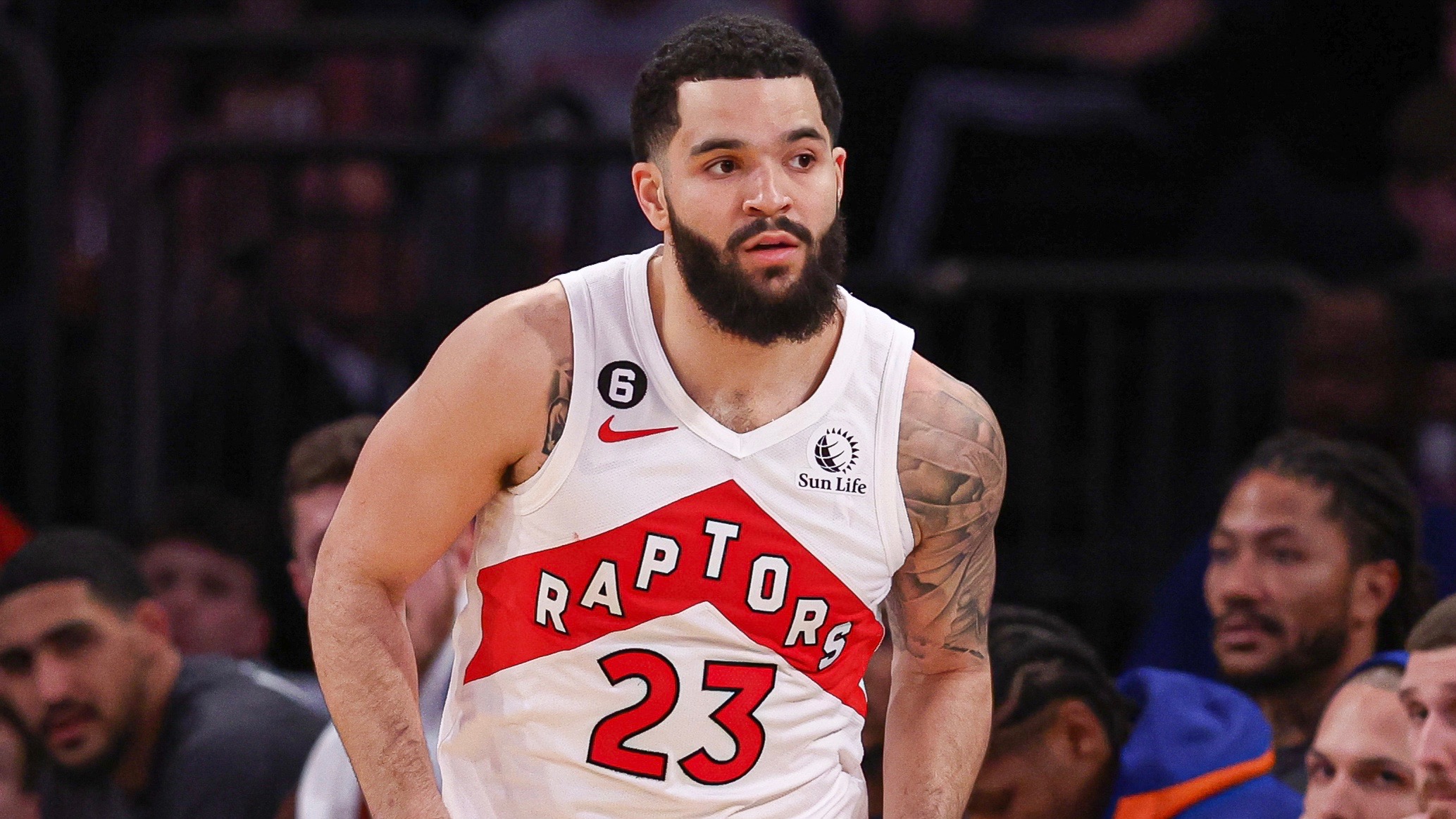 NBA: Toronto Raptors at New York Knicks