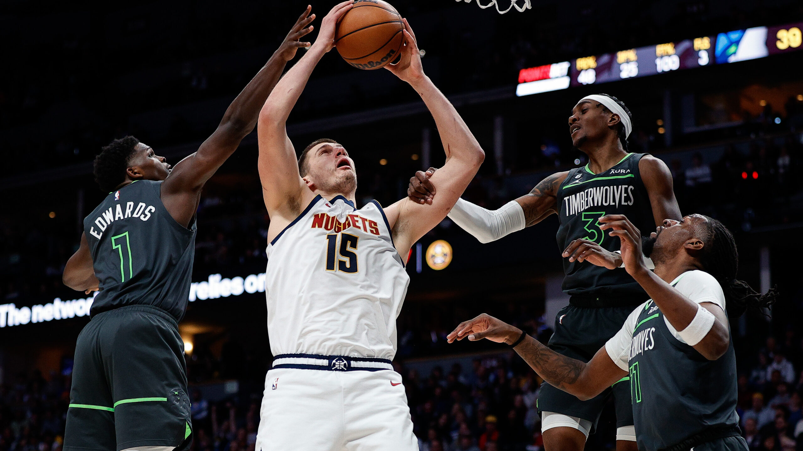 NBA: Minnesota Timberwolves at Denver Nuggets