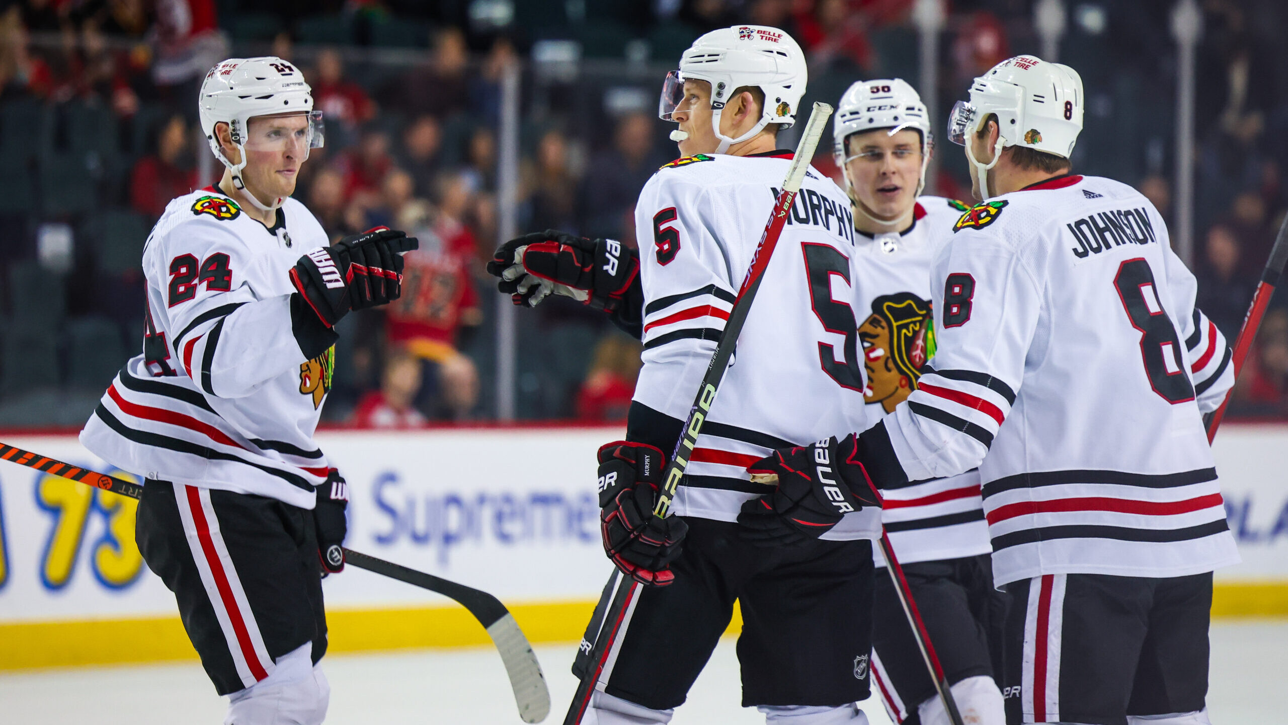 NHL: Chicago Blackhawks at Calgary Flames