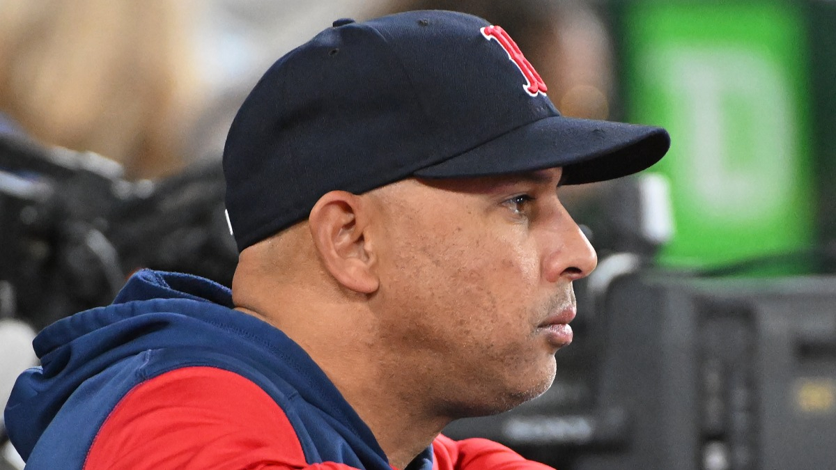 Boston Red Sox manager Alex Cora