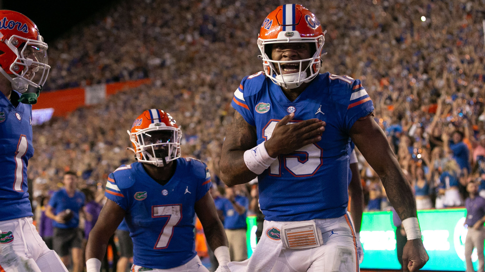 NFL prospect quarterback Anthony Richardson
