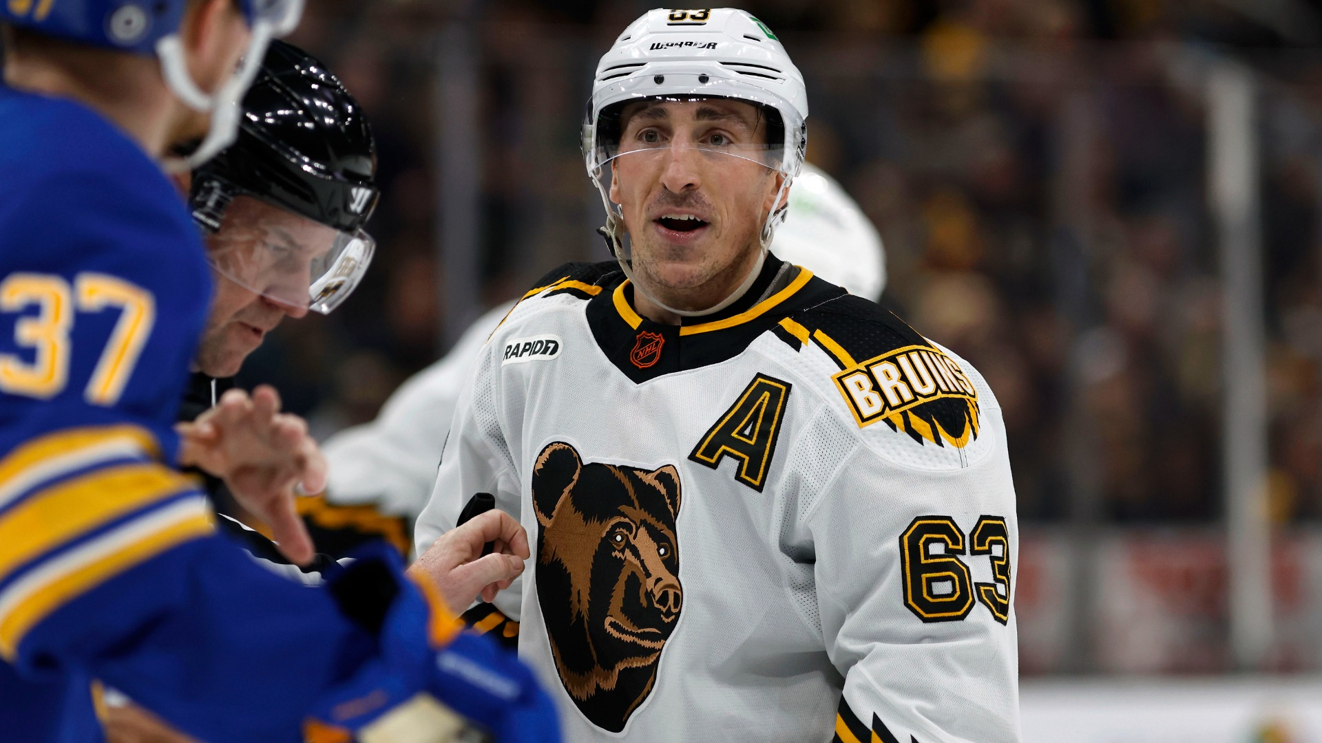 Boston Bruins forward Brad Marchand
