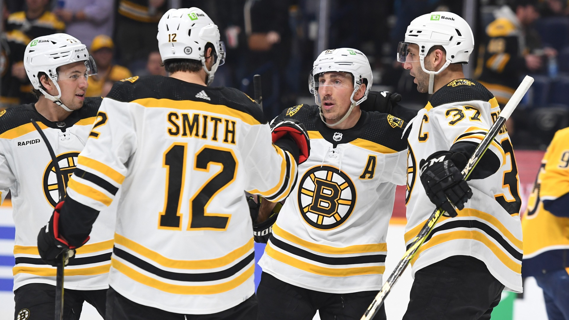 Boston Bruins forward Craig Smith