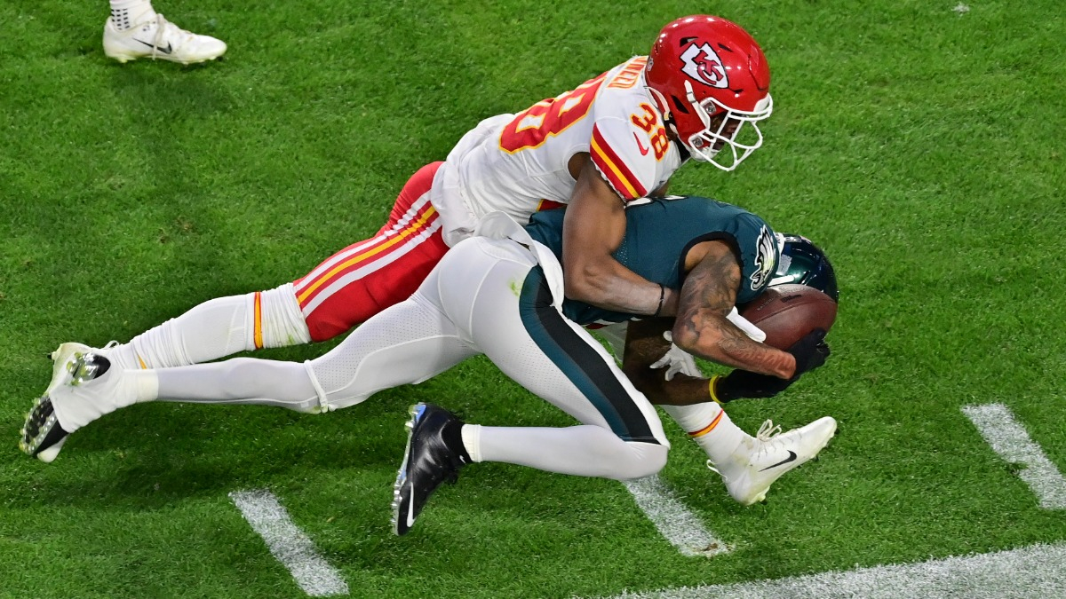 Philadelphia Eagles receiver DeVonta Smith