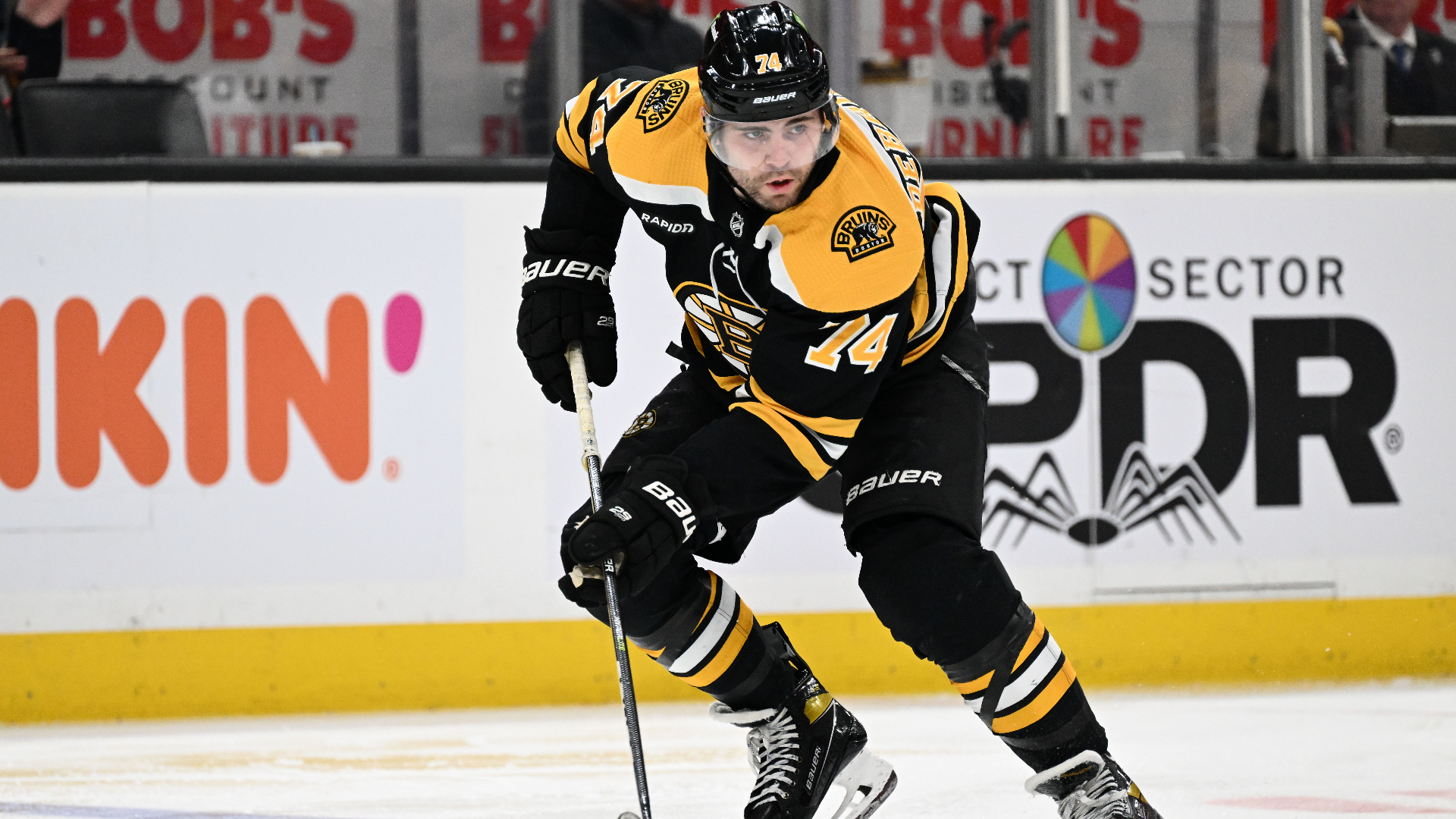 Boston Bruins forward Jake DeBrusk