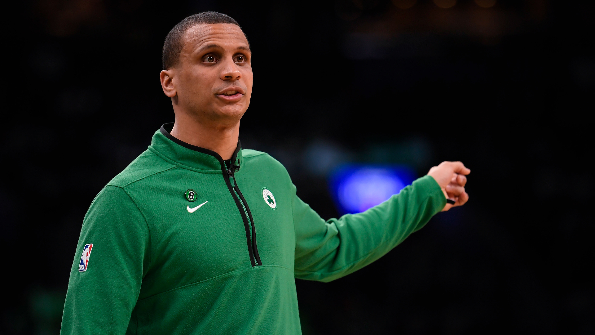 Boston Celtics head coach Joe Mazzulla