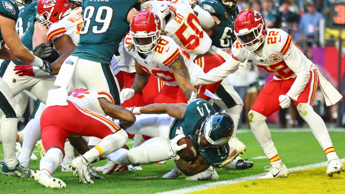 Philadelphia Eagles running back Kenneth Gainwell