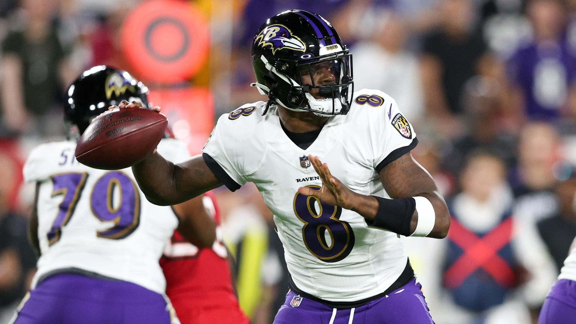 Baltimore Ravens quarterback Lamar Jackson