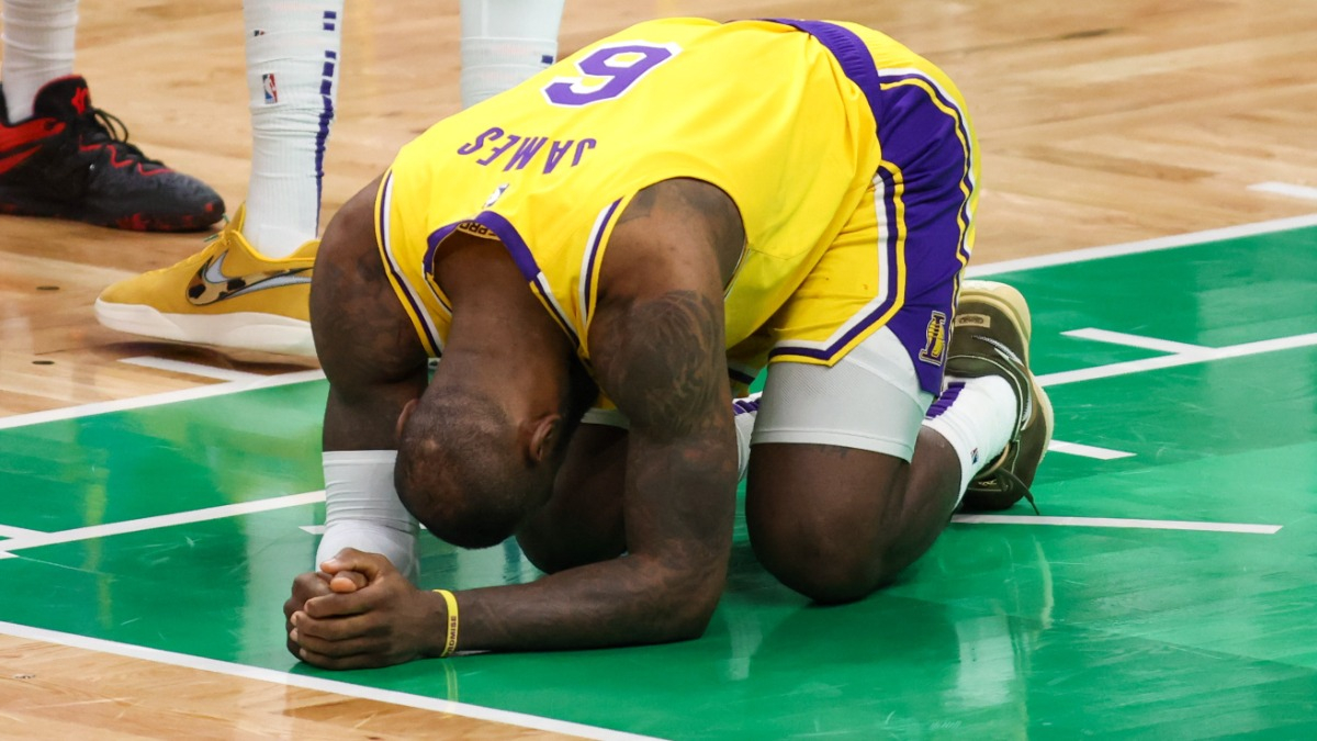 Los Angeles Lakers forward LeBron James