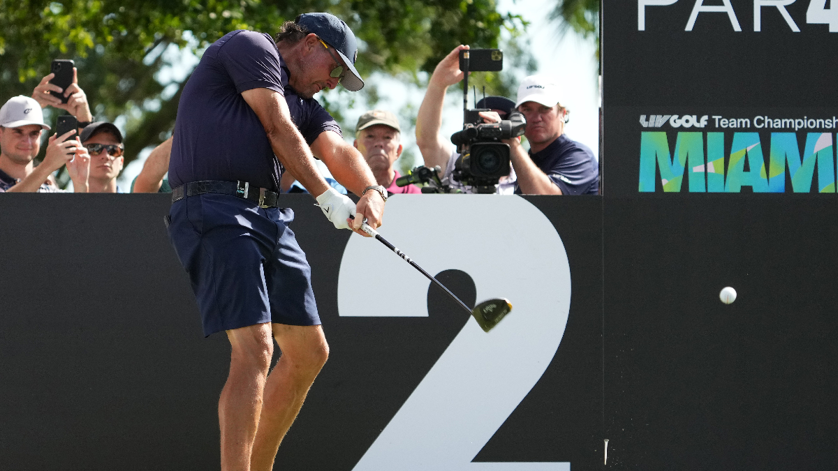 LIV golfer Phil Mickelson