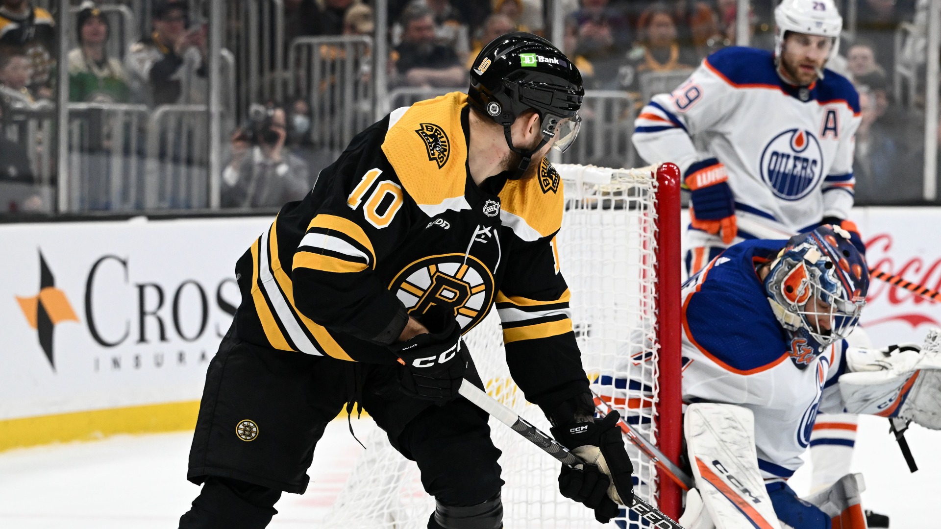 Boston Bruins forward A.J. Greer