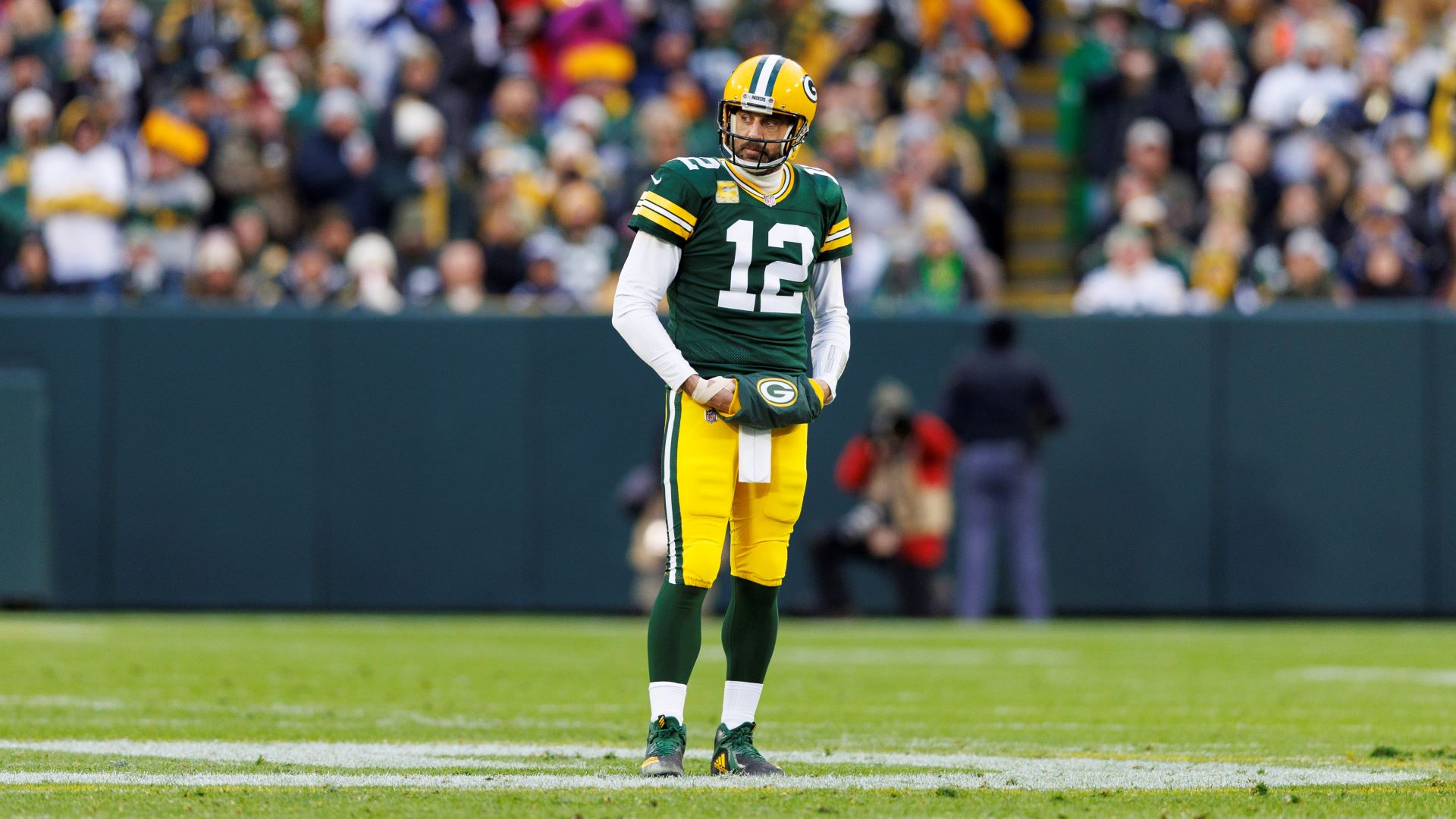 Green Bay Packers quarterback Aaron Rodgers