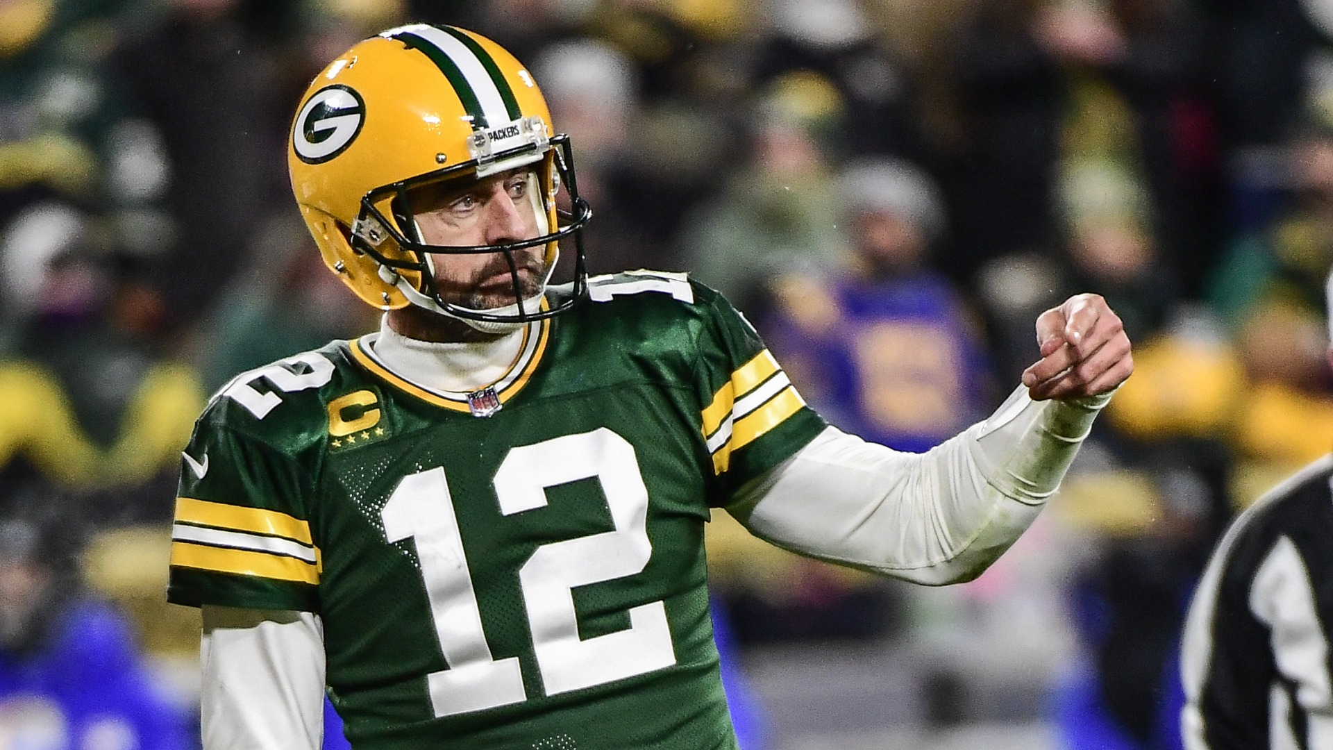 Green Bay Packers quarterback Aaron Rodgers