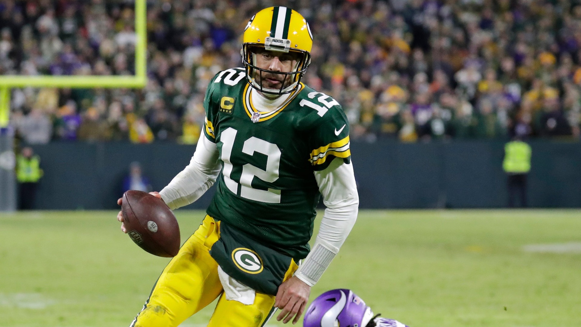 Green Bay Packers quarterback Aaron Rodgers