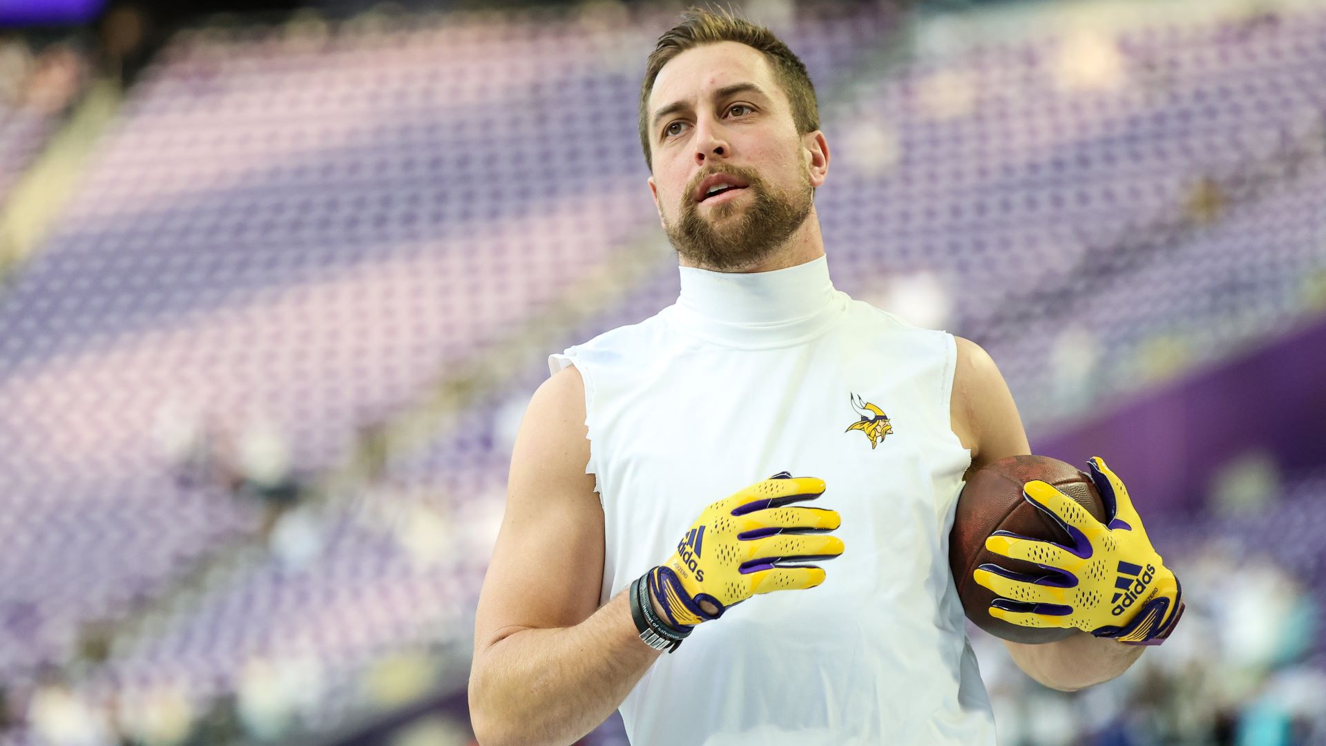 Carolina Panthers wide receiver Adam Thielen