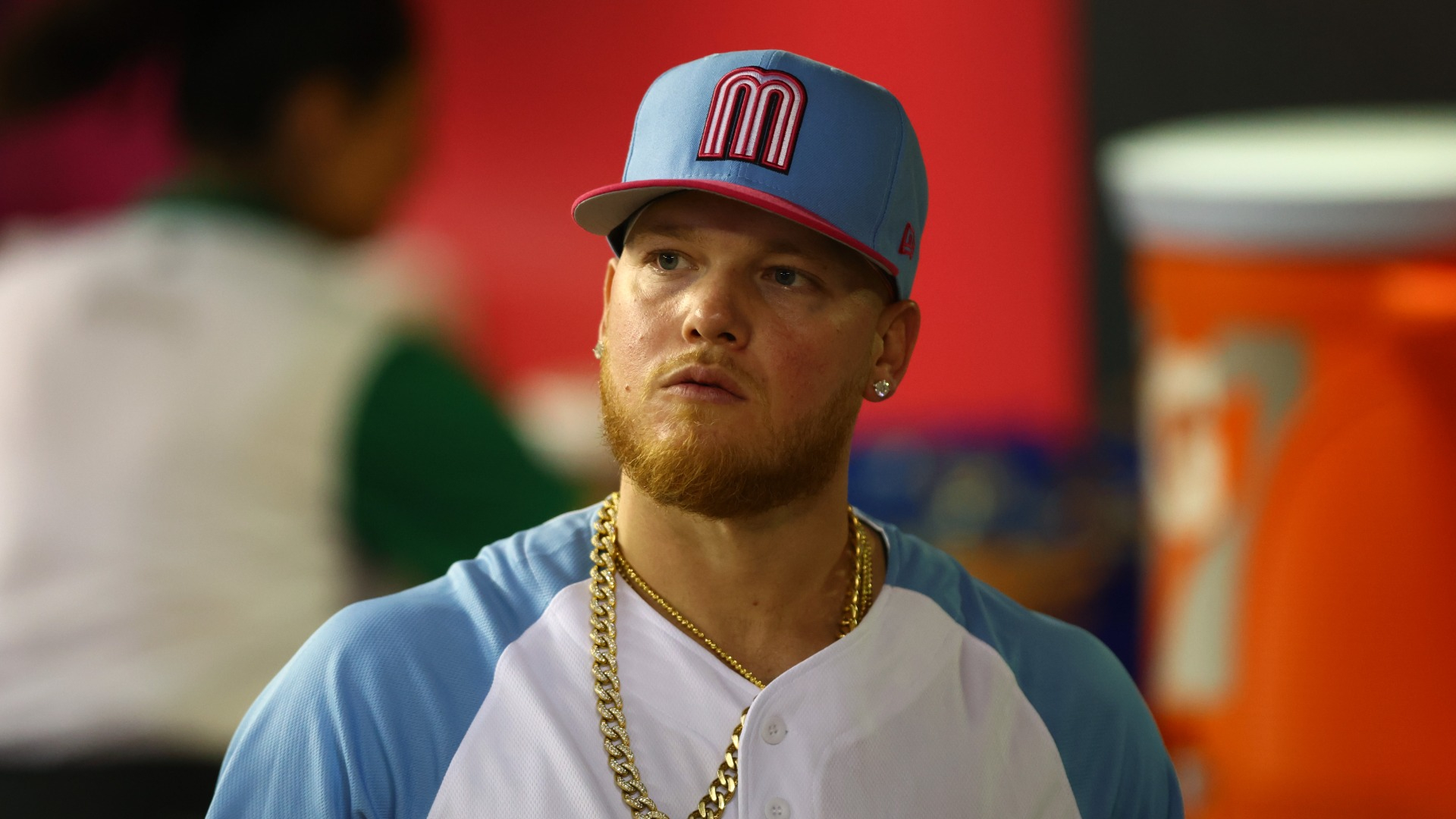 Boston Red Sox outfielder Alex Verdugo