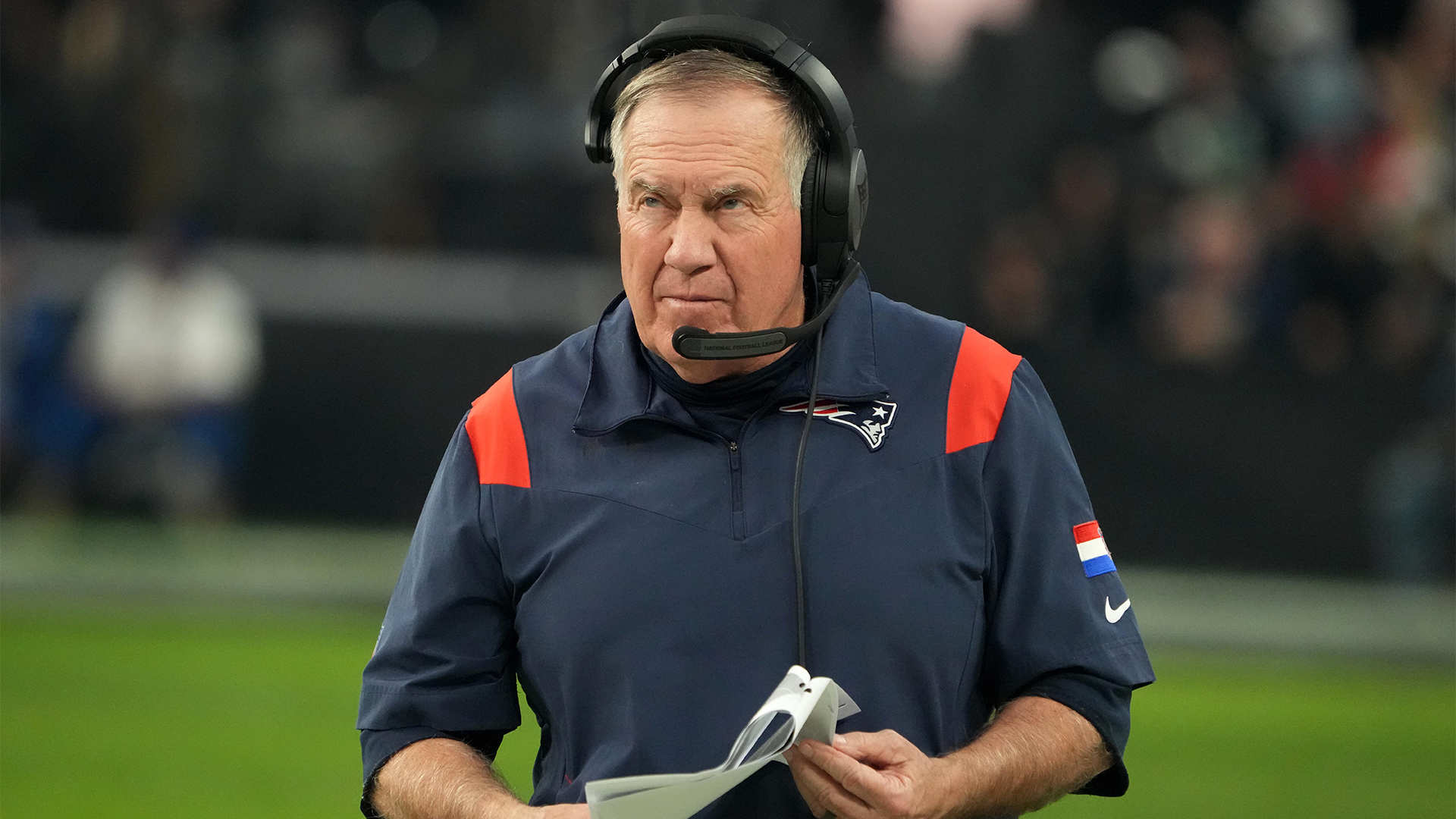 New England Patriots head coach Bill Belichick