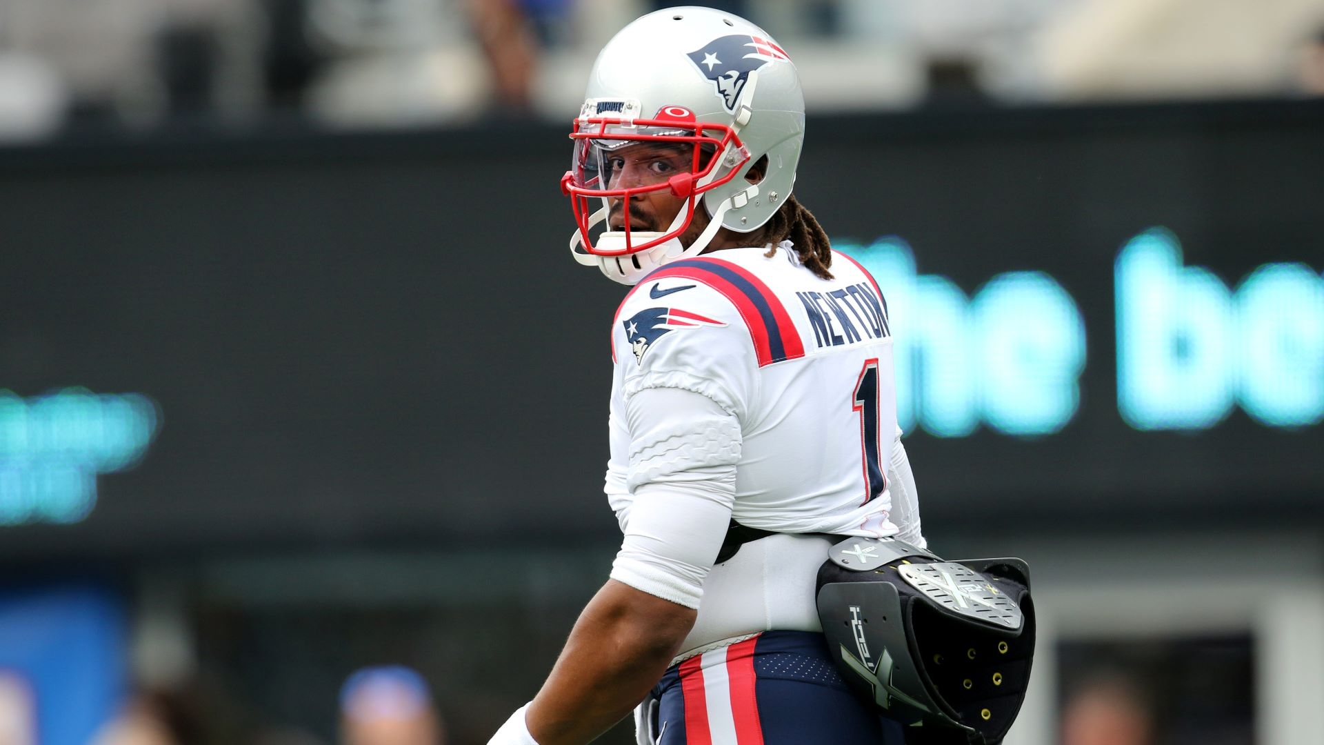 Former New England Patriots quarterback Cam Newton
