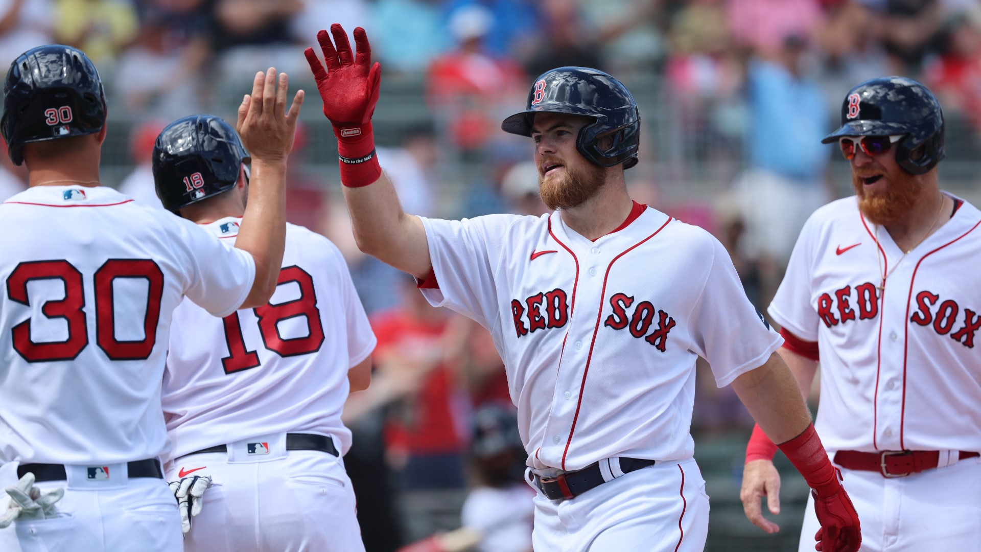 Boston Red Sox second baseman Christian Arroyo