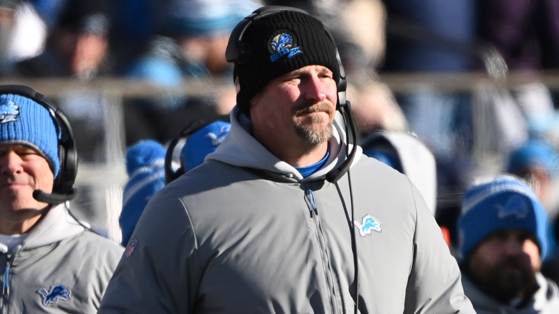 Detroit Lions head coach Dan Campbell