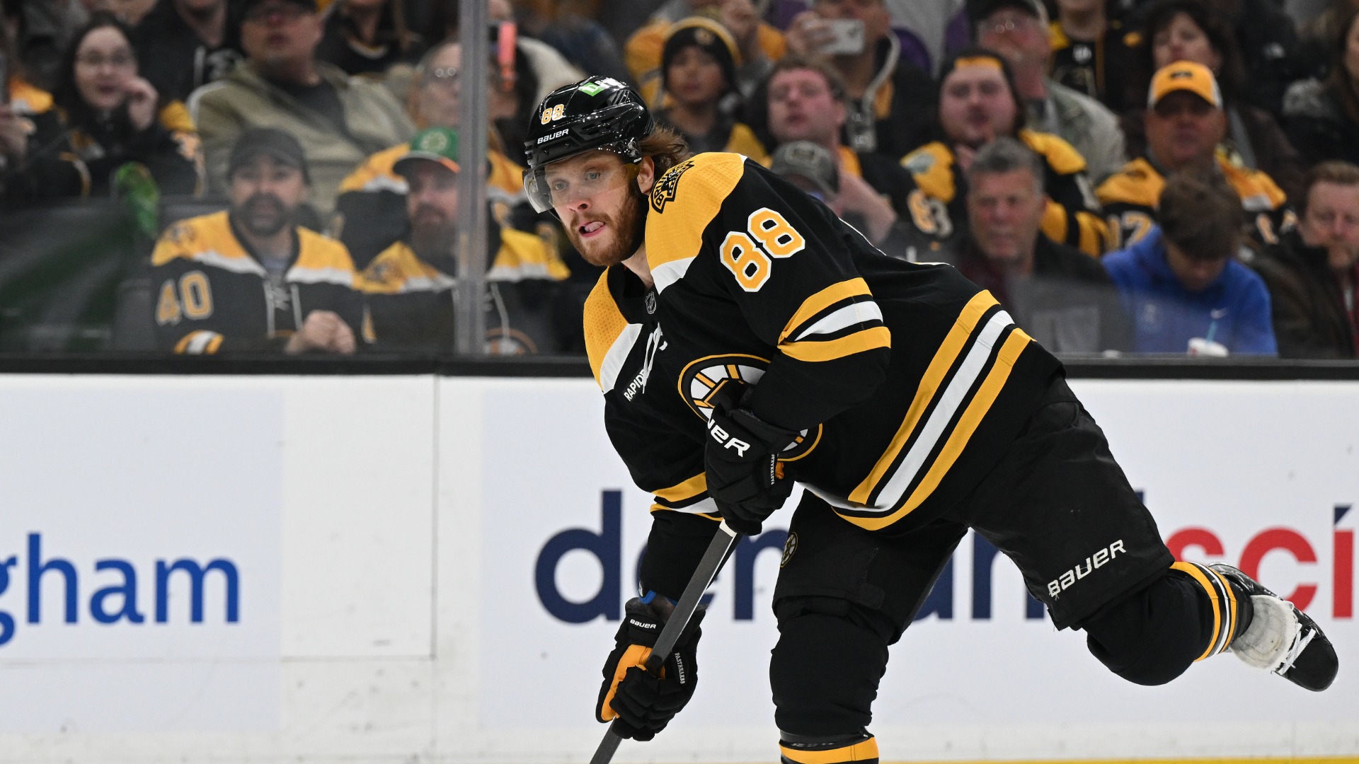 Boston Bruins right wing David Pastrnak