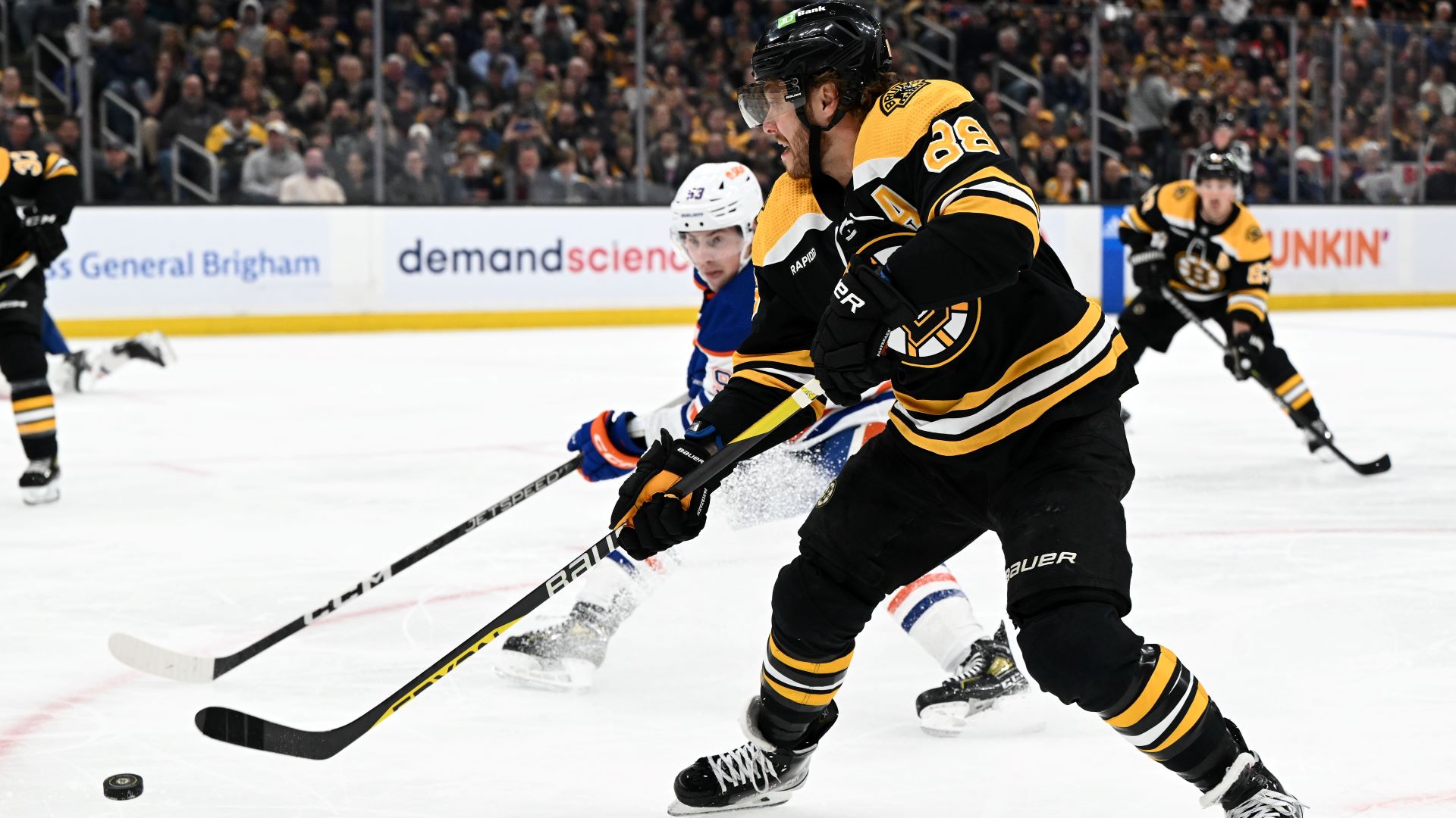 Boston Bruins forward David Pastrnak