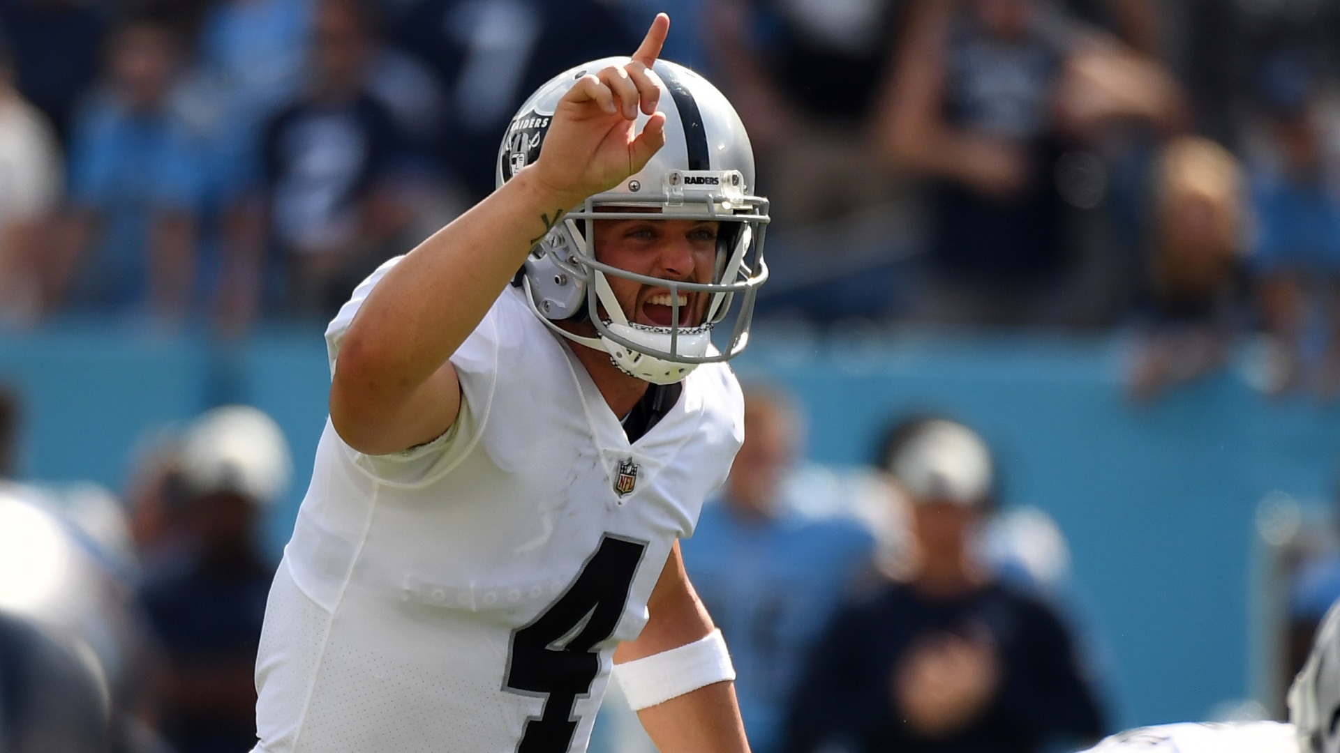 New Orleans Saints quarterback Derek Carr
