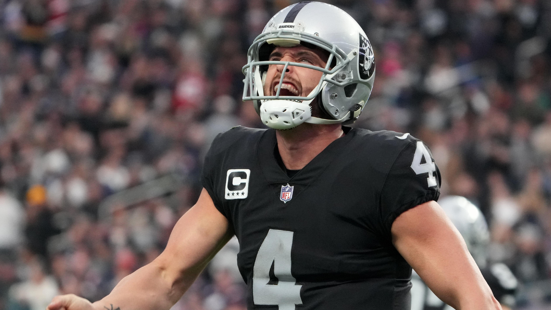 Las Vegas Raiders quarterback Derek Carr