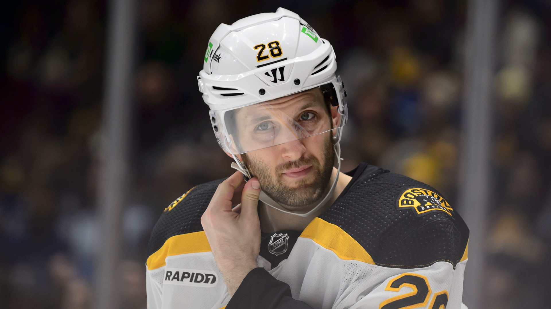 Boston Bruins defenseman Derek Forbort