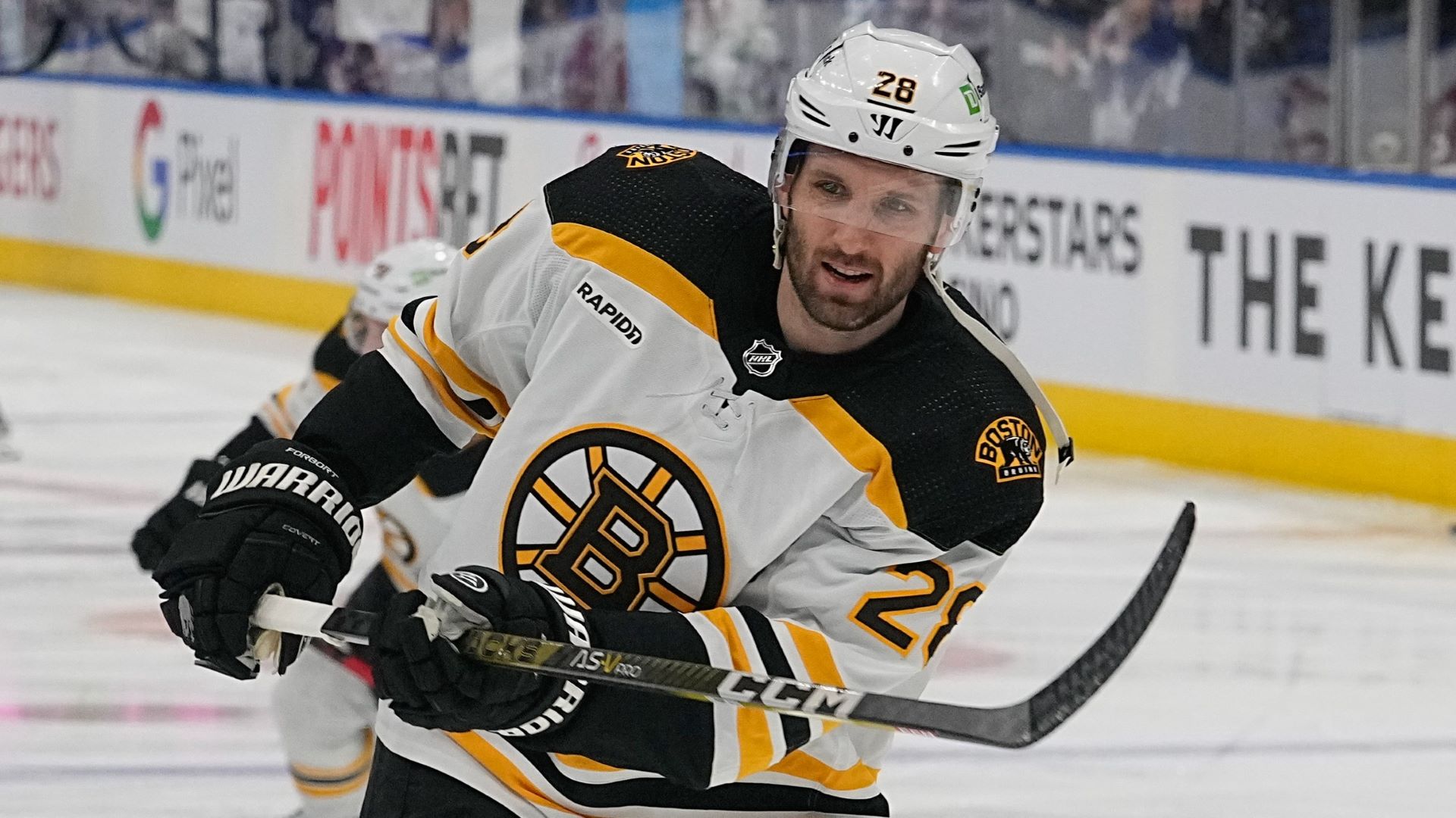 Boston Bruins defenseman Derek Forbort