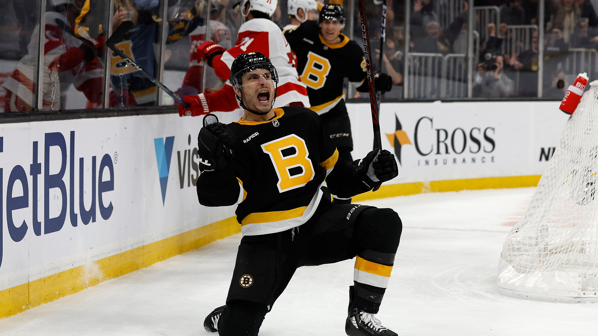 Boston Bruins forward Garnet Hathaway
