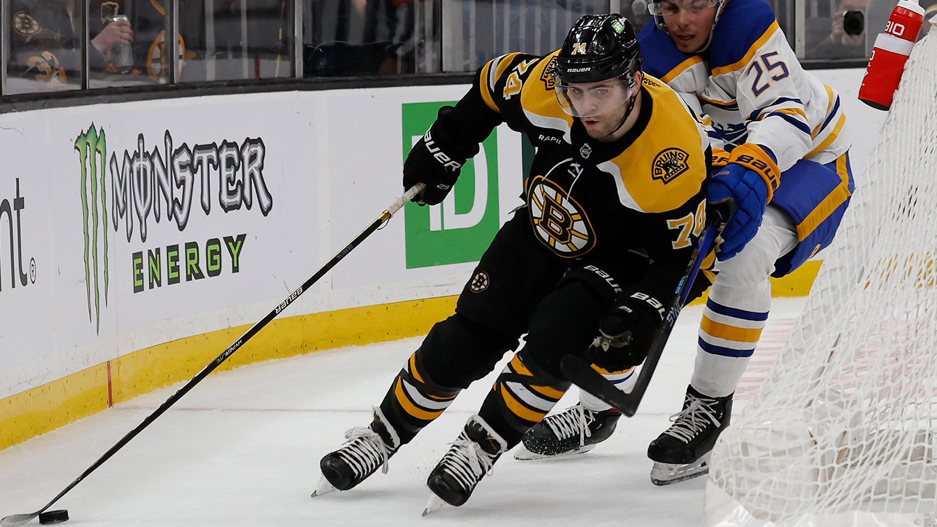 Boston Bruins forward Jake DeBrusk